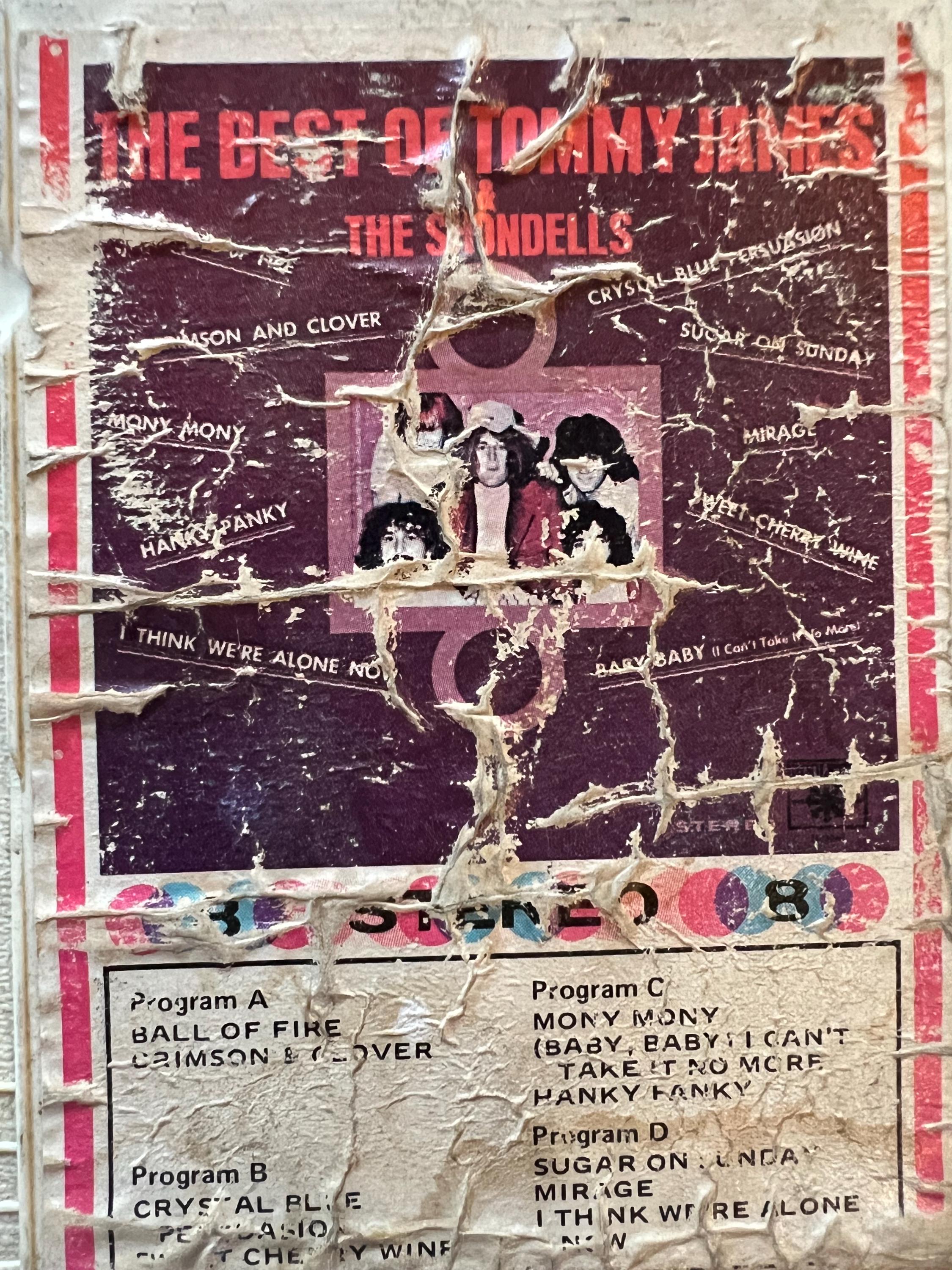 1969 Tommy James & The Shondells 8-Track Tape