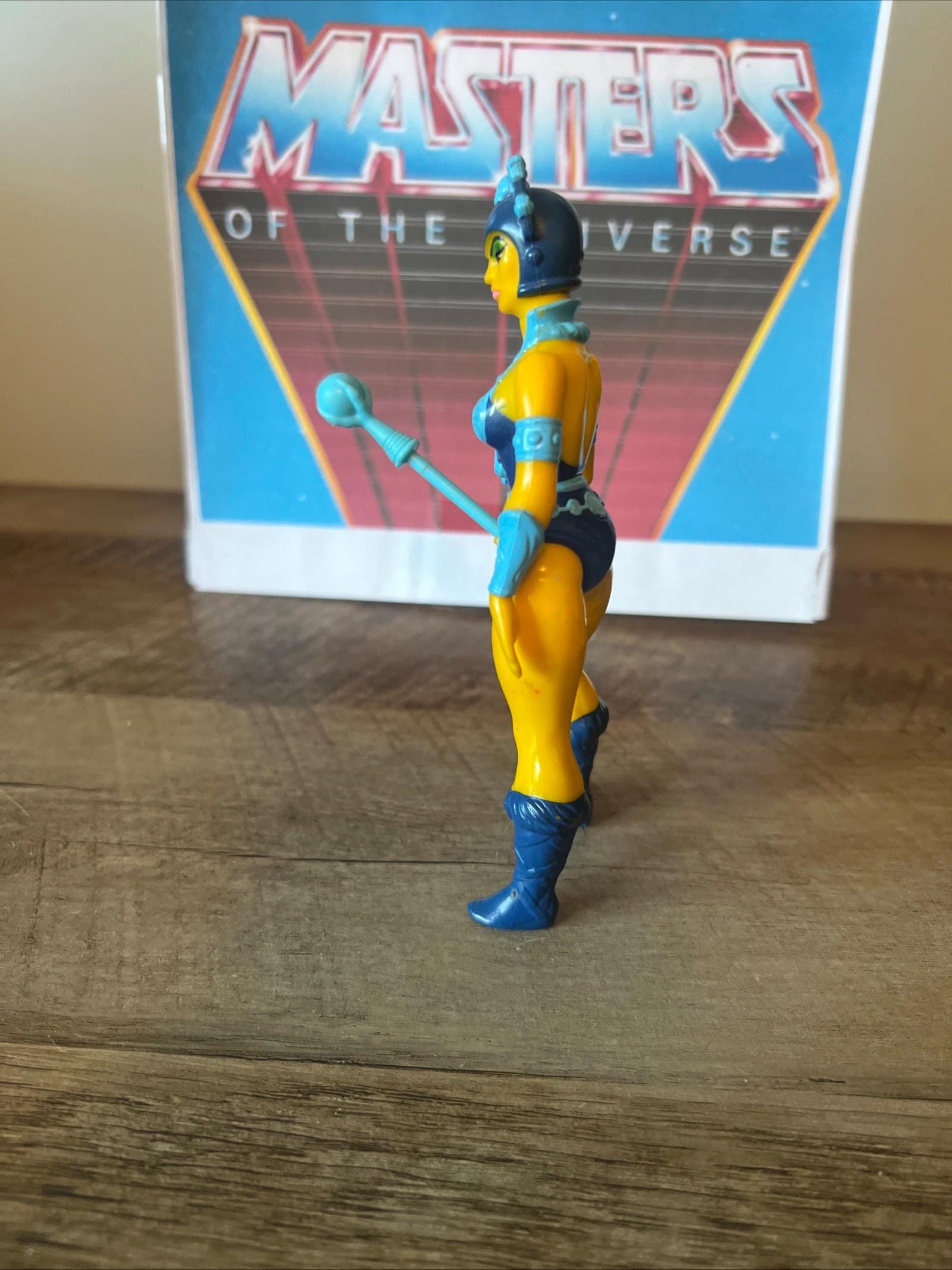 1983 Mattel - Masters Of The Universe - EVIL LYN Action Figure Complete with Wand - MOTU