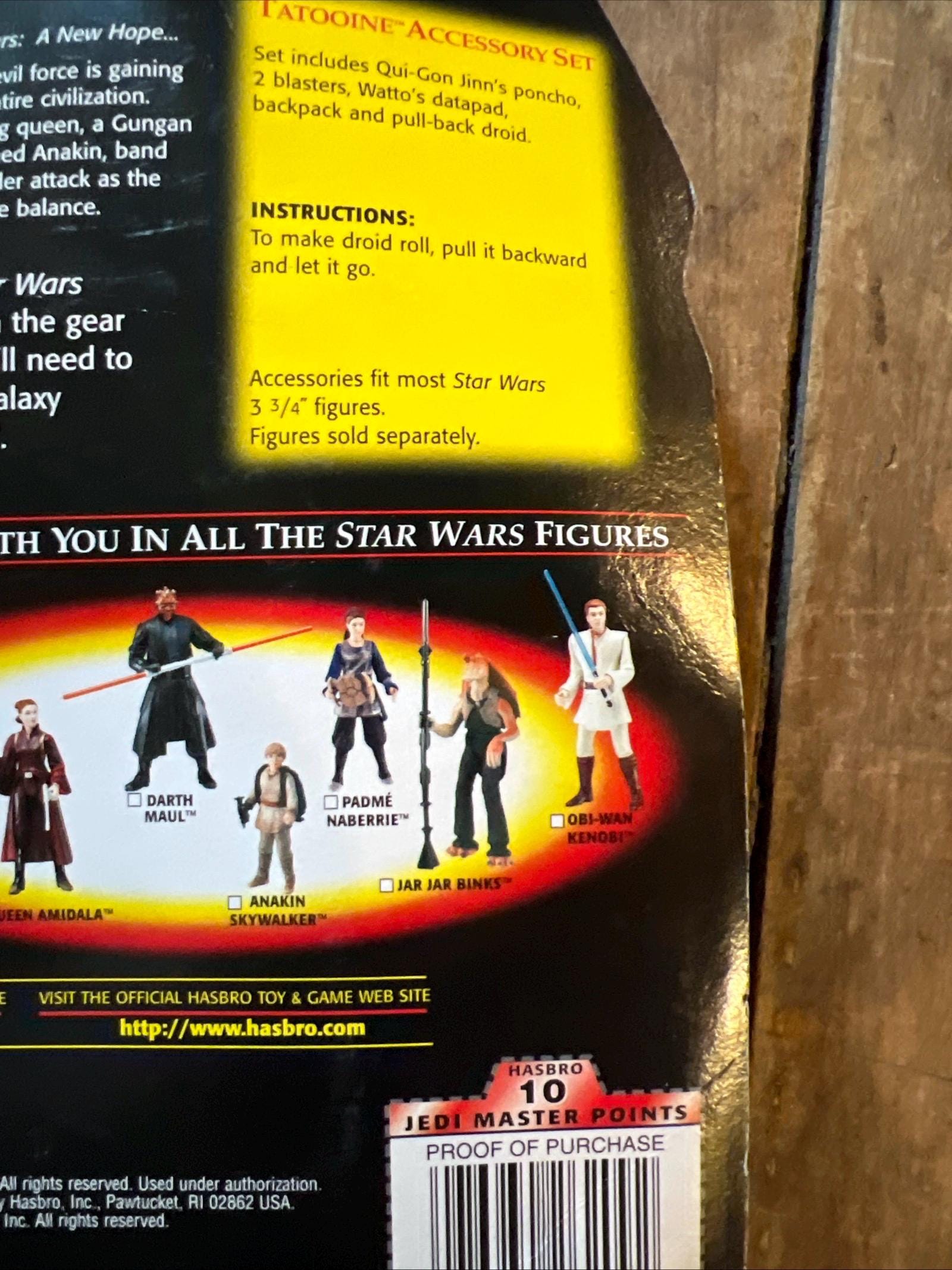 1998 Star Wars Episode 1 Tatooine Accessory Set - Sealed MOC