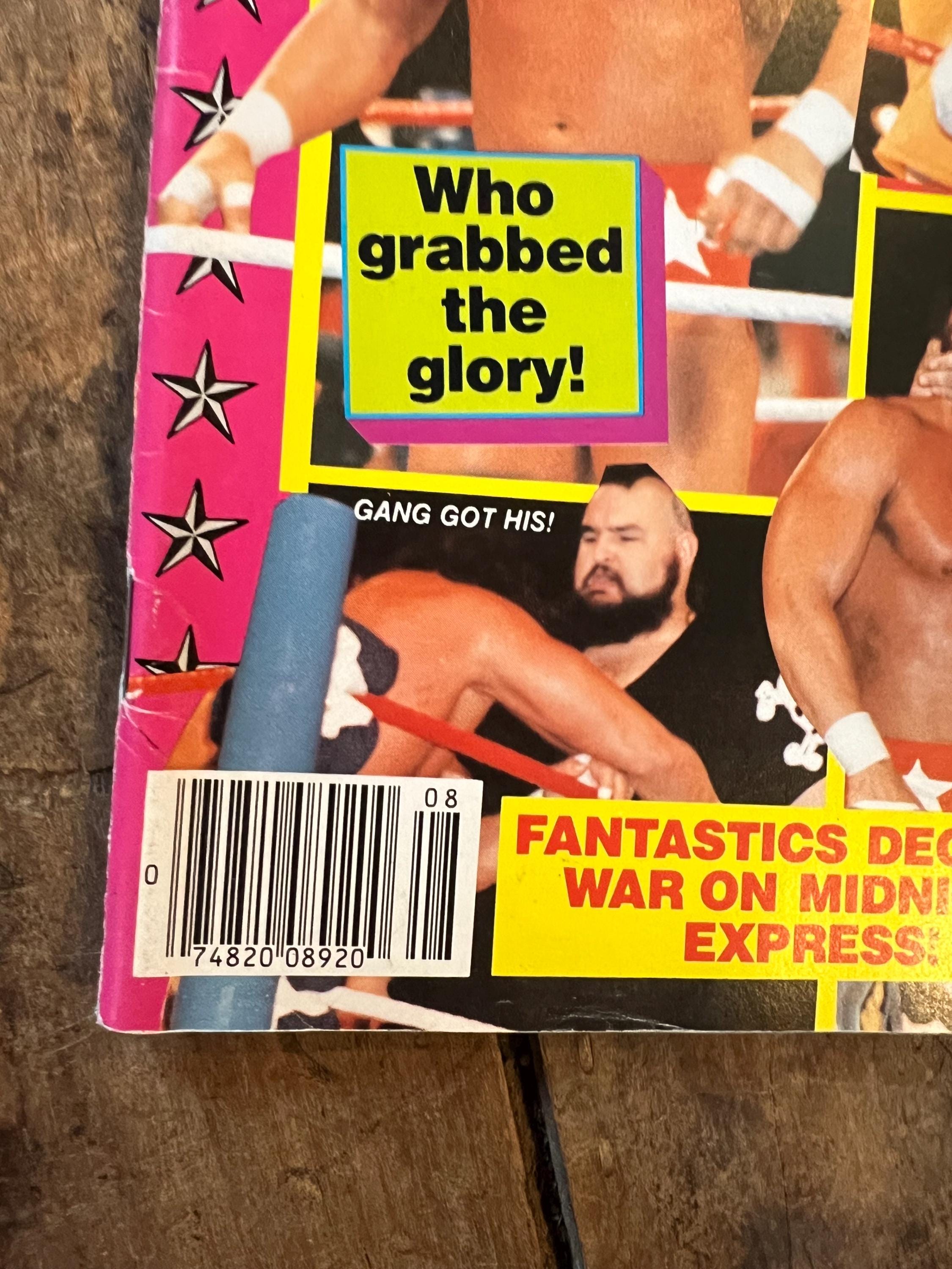 Wrestling All Stars Magazine  - August 1988 - WWF WWE - Hulk Hogan & Macho Man