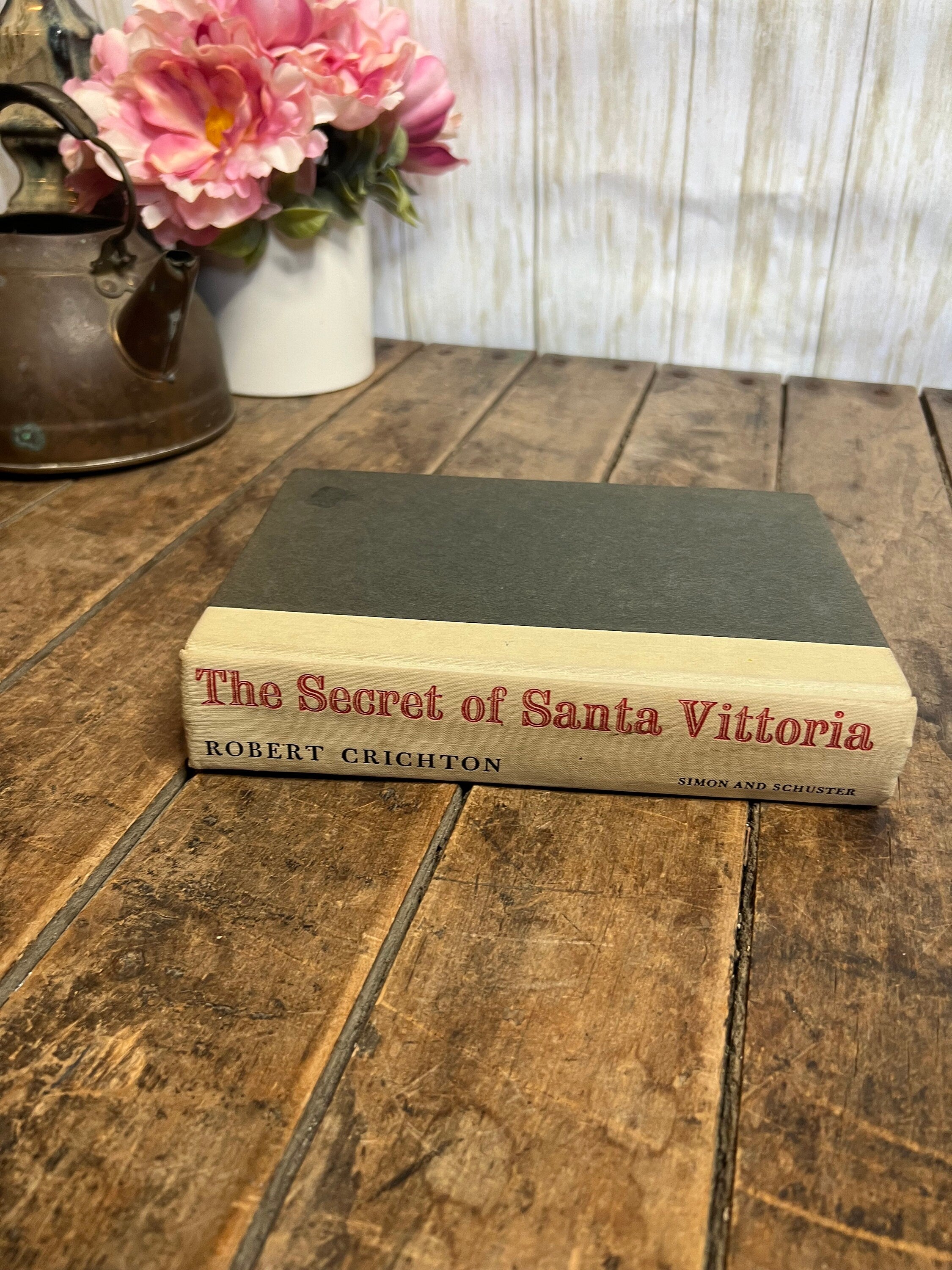 The Secret of Santa Vittoria Hardcover Book - 1966 8th Printing