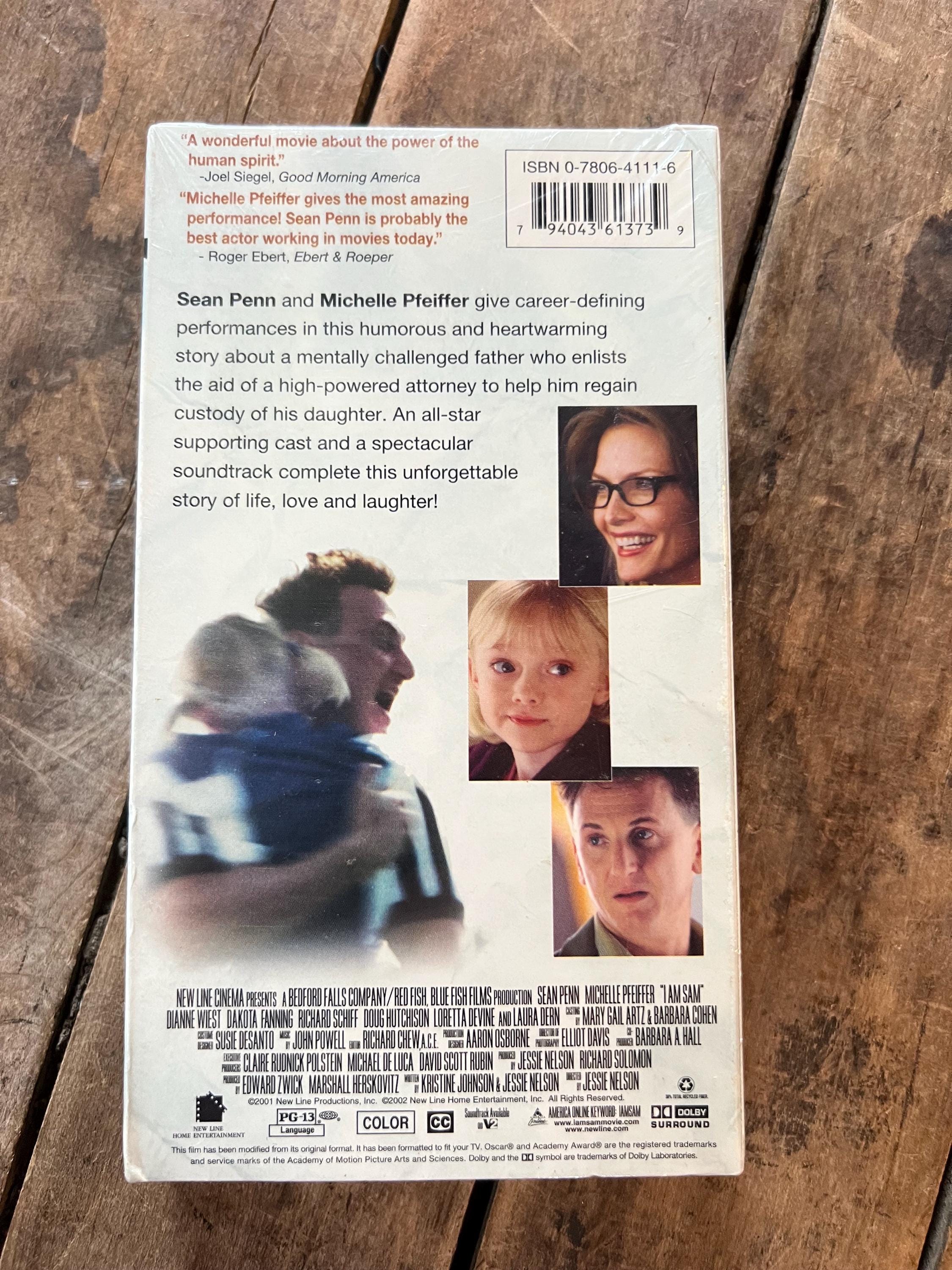 I am Sam - VHS Movie NOS Sealed (2001)- Starring Sean Penn and Dakota Fanning