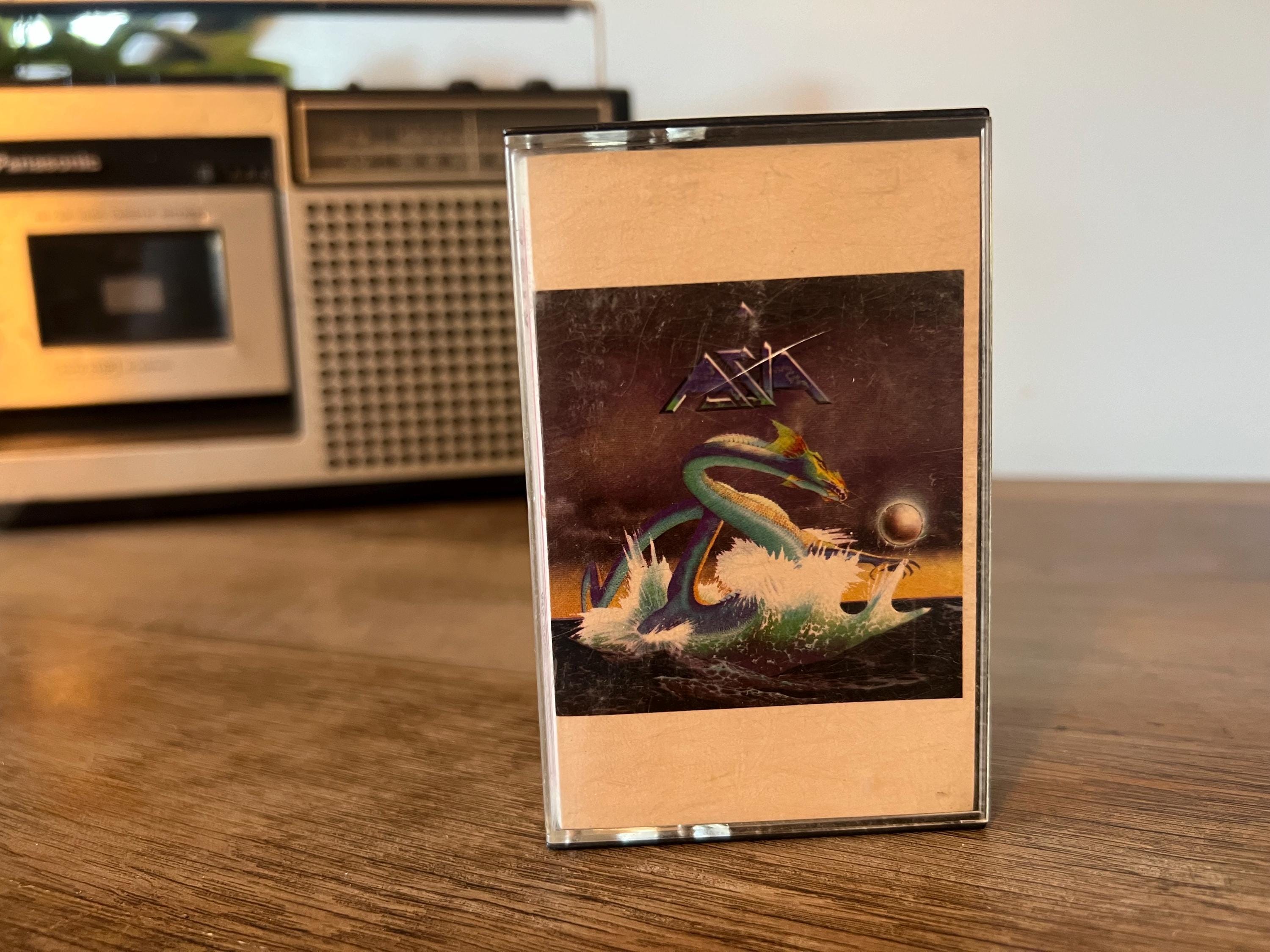 Vintage 1982 ASIA Debut Album Cassette Tape - Geffen Records