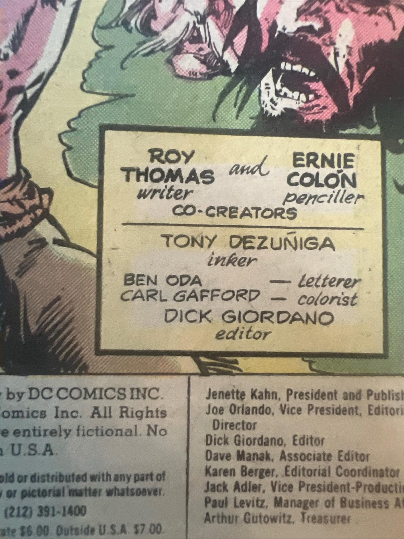 Arak, Son of Thunder #1 (1981) Newsstand Edition - DC Comics - Big 1st Issue