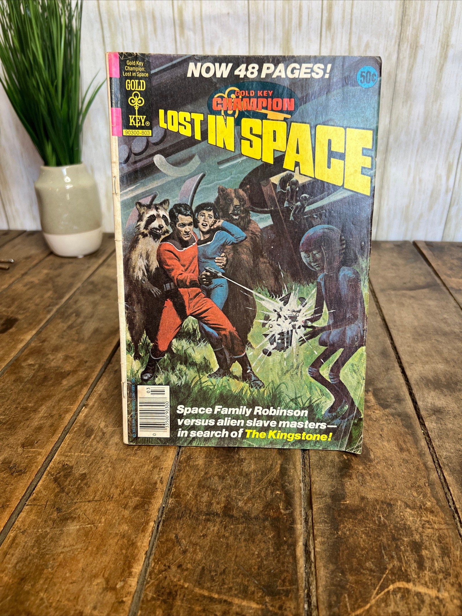 1978 Lost in Space Comic Book - Gold Key Champion No.1 - Bronze Age