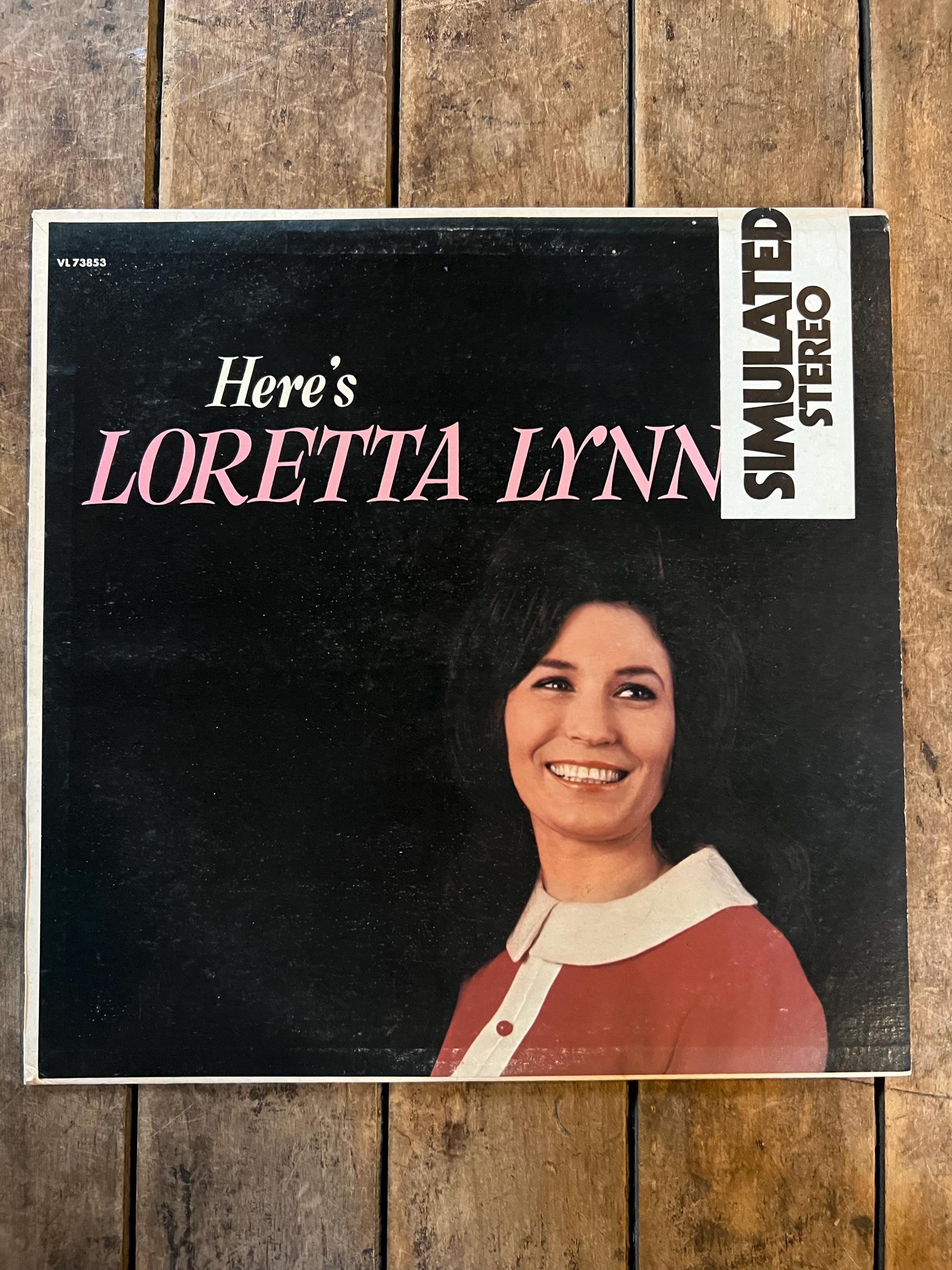 Loretta Lynn  “Here’s Loretta Lynn “- Vocalion Records LP 1968 - Vintage Vinyl Record