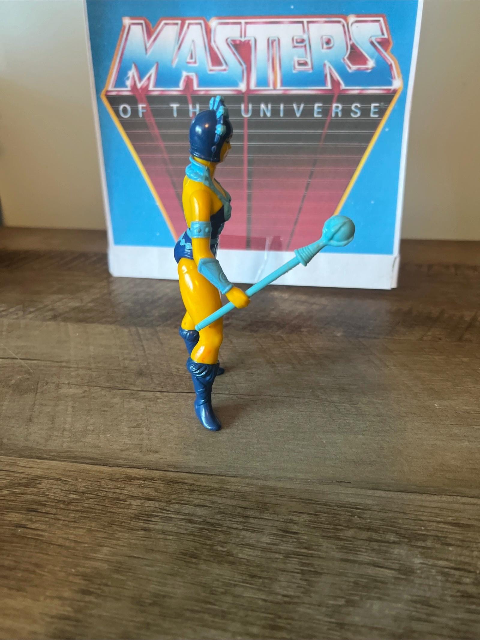 1983 Mattel - Masters Of The Universe - EVIL LYN Action Figure Complete with Wand - MOTU