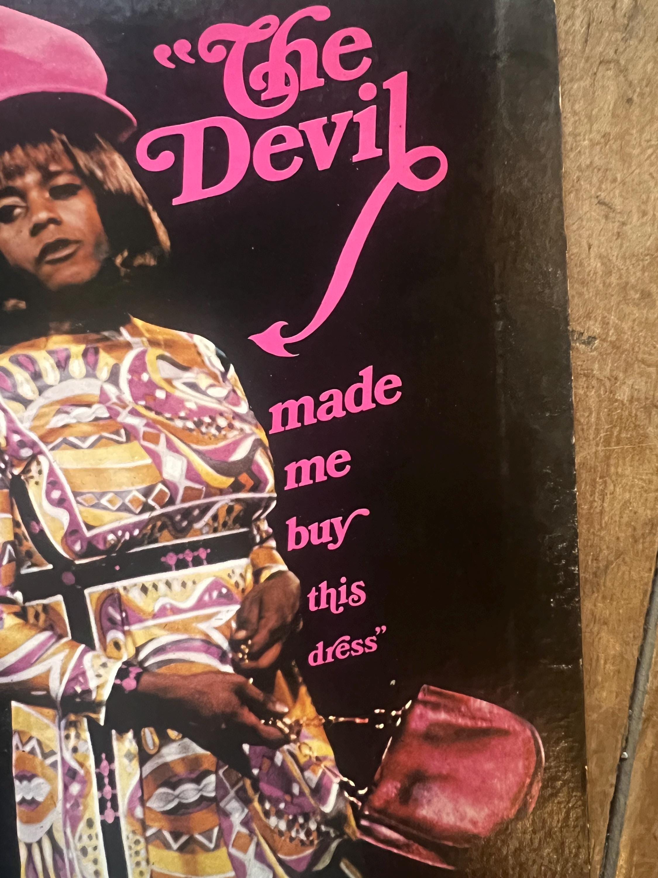 Vintage Flip Wilson Comedy Album: "The Devil Made Me Buy This Dress" LP