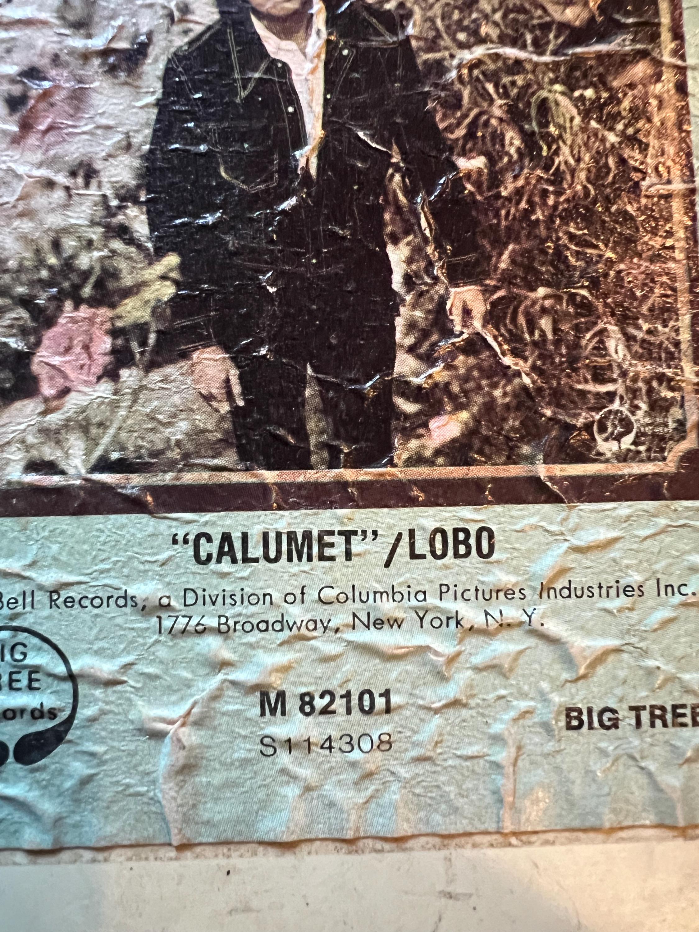 1973 Lobo Calumet - Big Tree Records 8-Track Tape