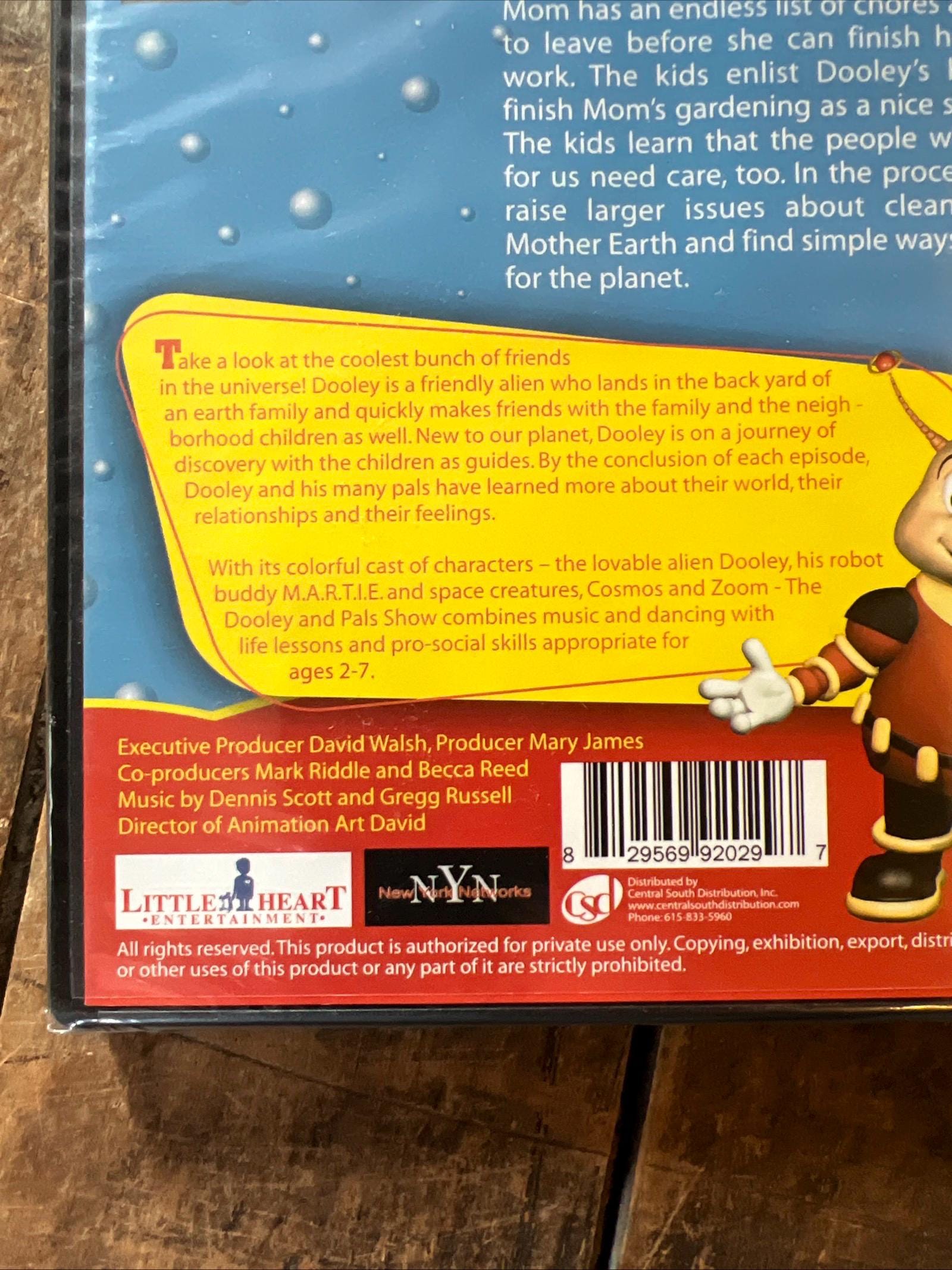 Dooley and Pals Volume 1 - Christian Children’s Ministry Series - New Sealed DVD