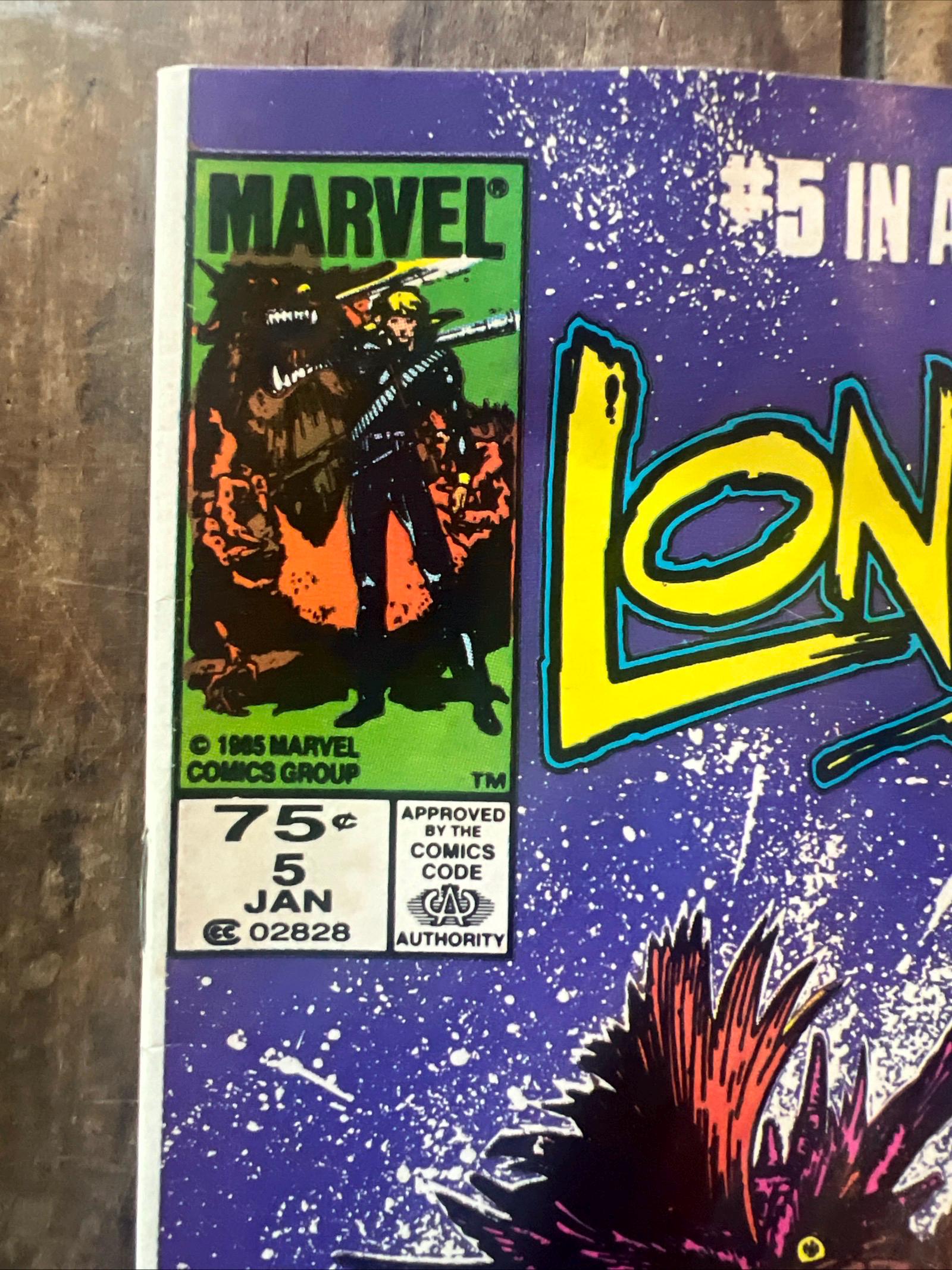 Longshot #5 (1986) Marvel Comic Book - #5 in a Six Issue Limited Series