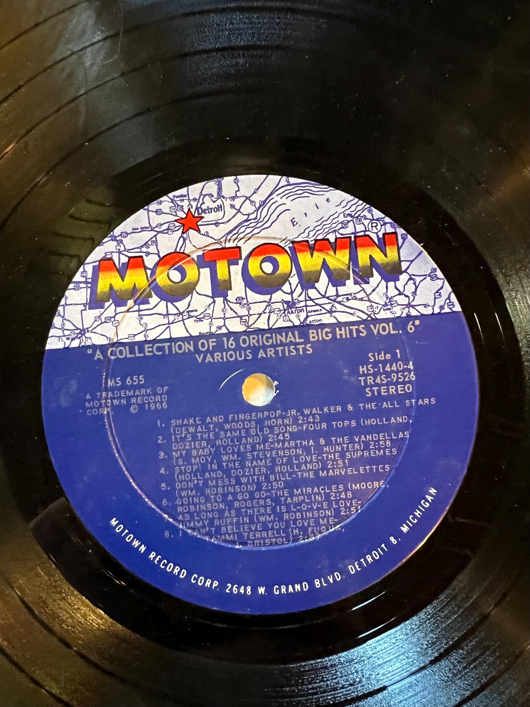 Vintage 1968 Diana Ross & The Supremes "Reflections" LP - Motown Funk Soul