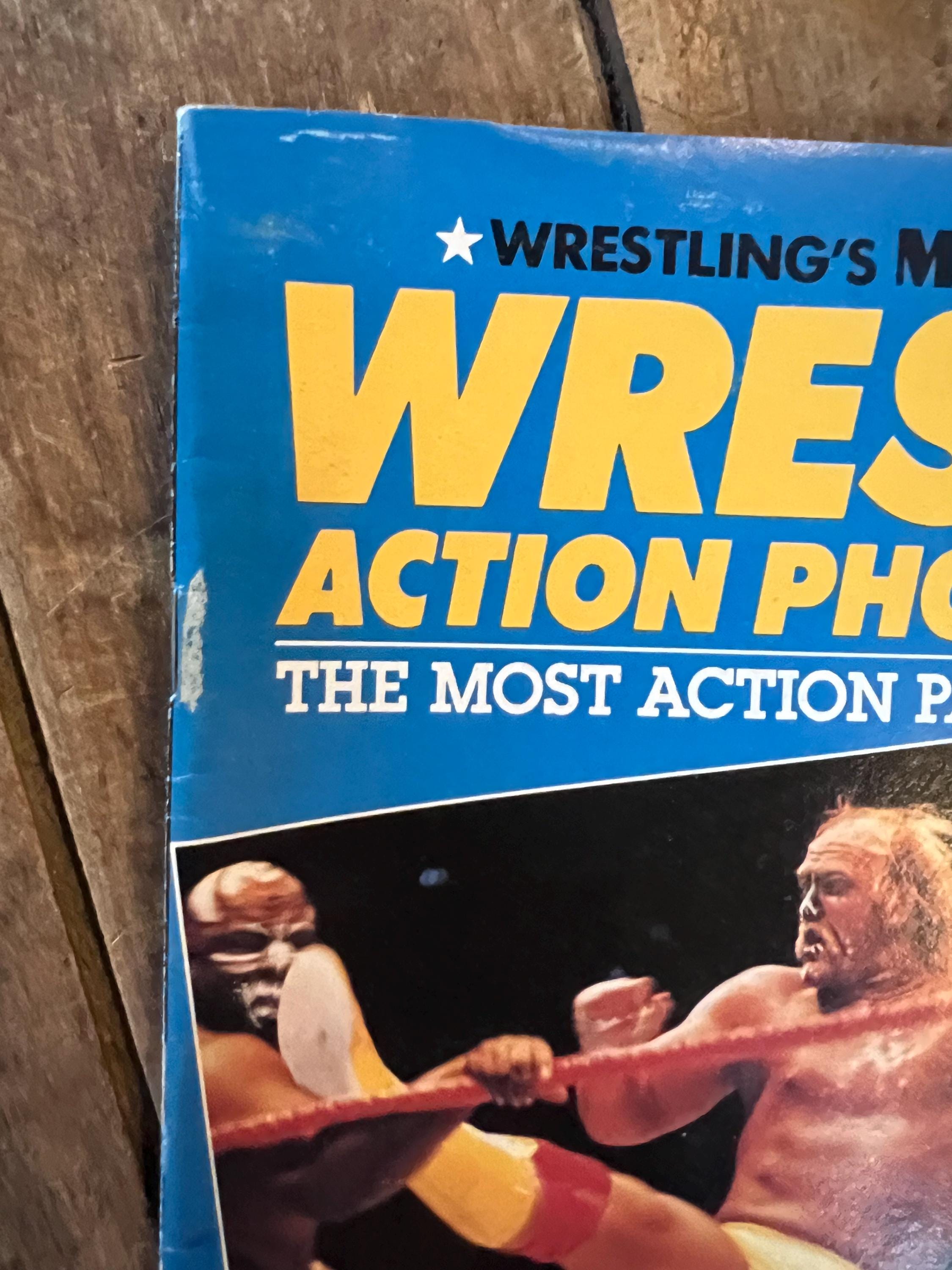 1987 Wrestling Main Event - Wrestling Action Photo Album Magazine  - WWF / WWE