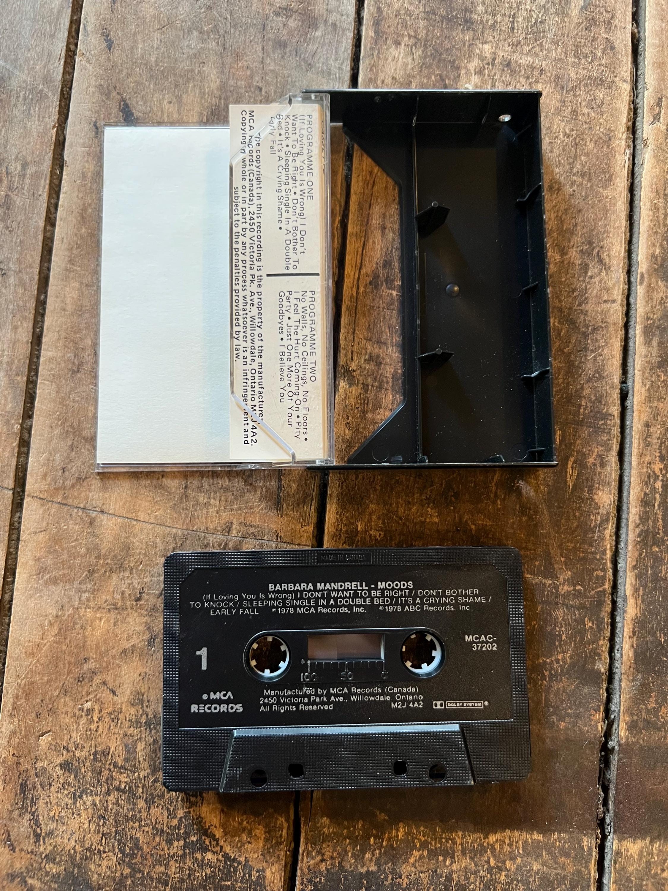 1978 Barbara Mandrell Moods Cassette Tape - ABC Records