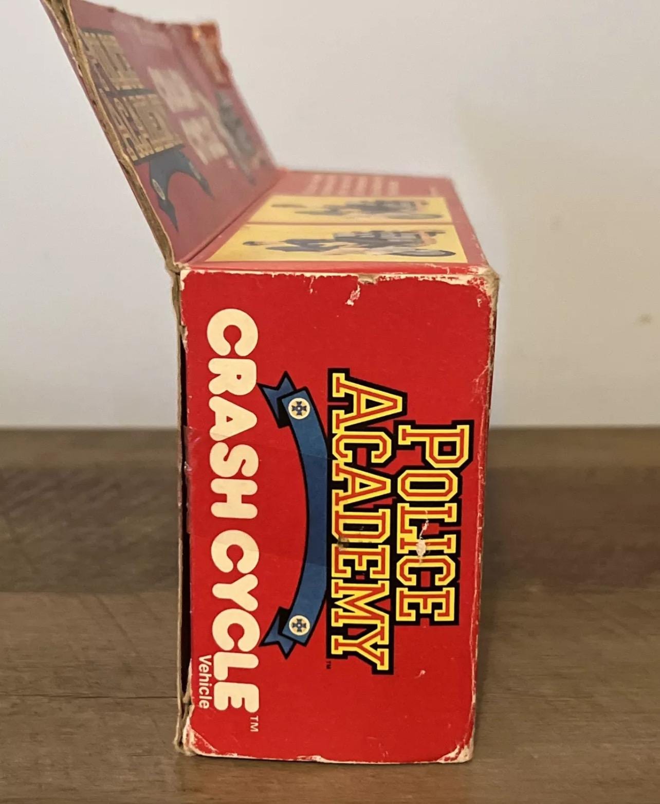 Vintage 1988 Kenner - POLICE ACADEMY Crash Cycle - Action Figure Vehicle - Original Box