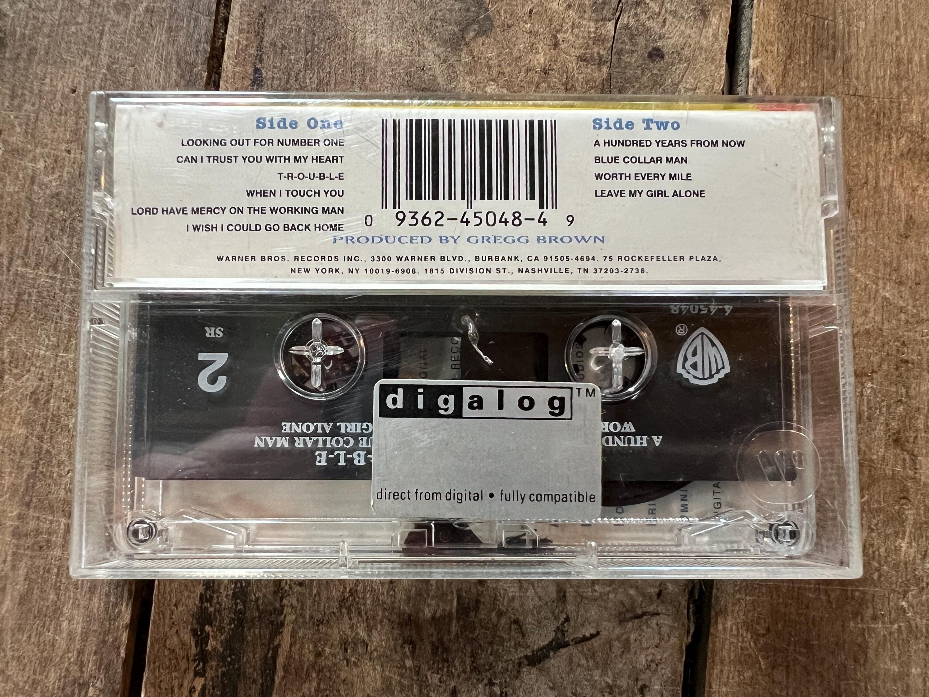 1992 Travis Tritt "TROUBLE" Cassette Tape - Warner Bros. Records - Country Music