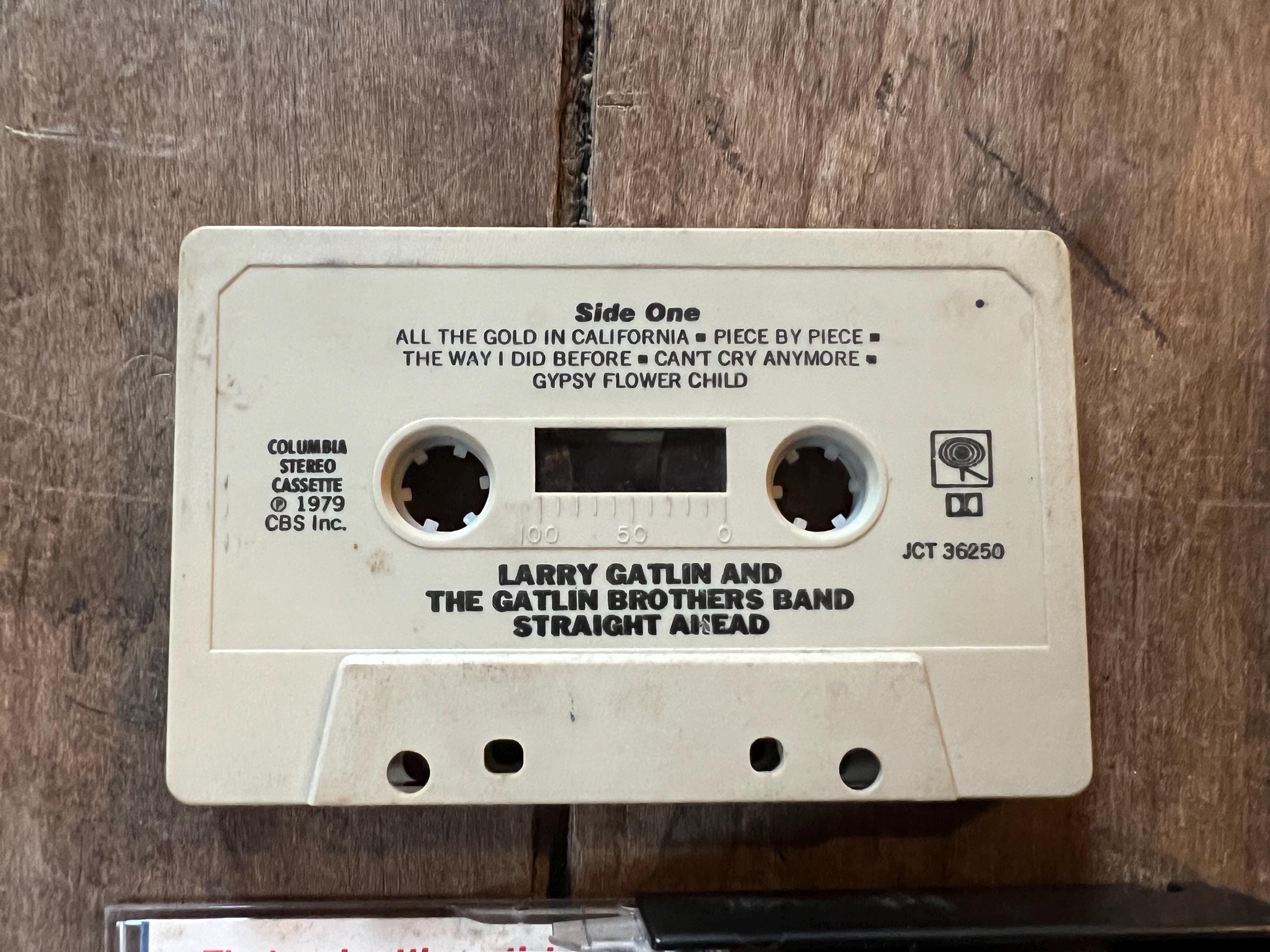 1978 Larry Gatlin “Straight Ahead” Cassette Tape - Vintage Country Music