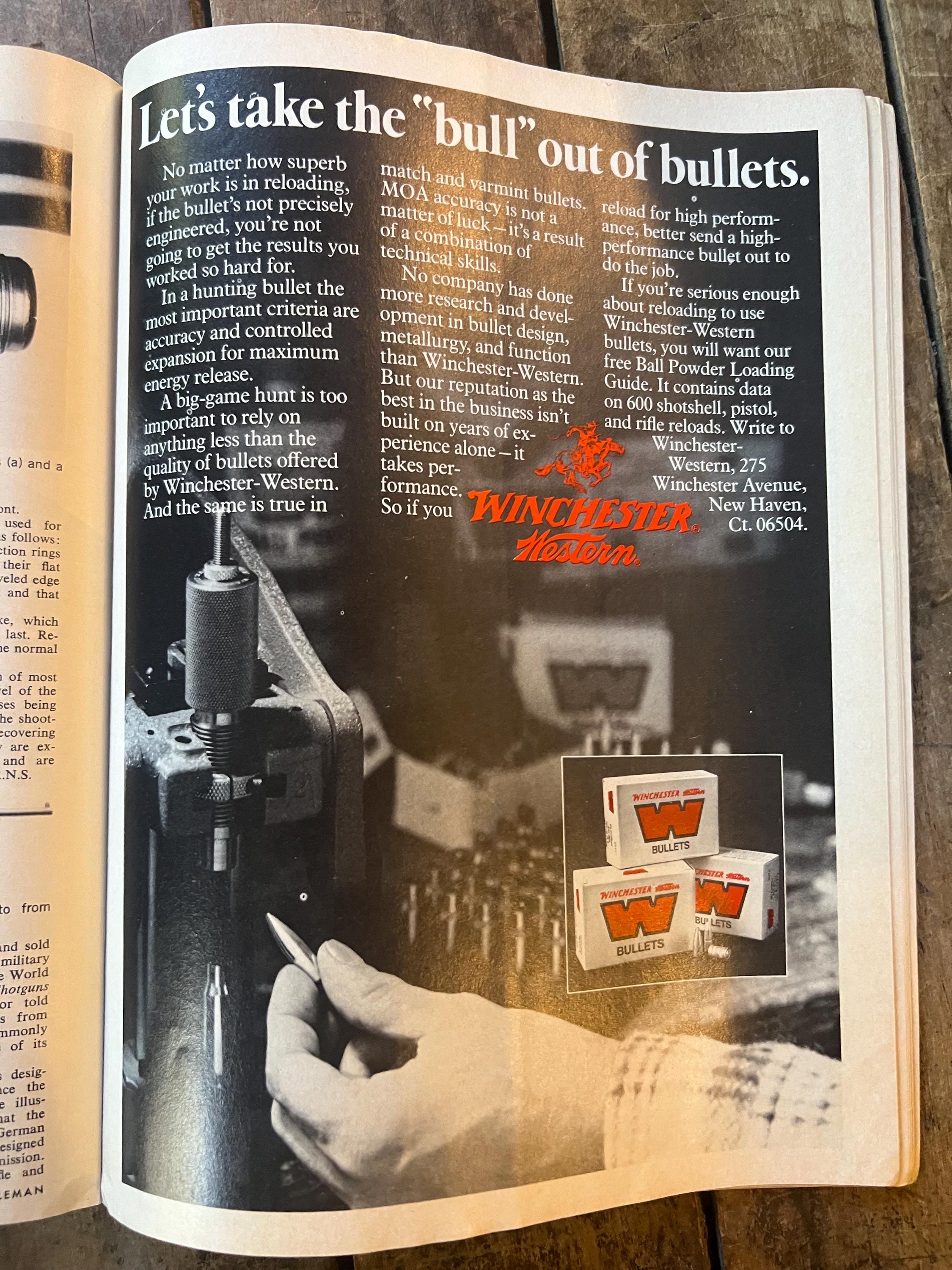 Vintage 1976 American Rifleman Magazine: July Bicentennial Issue