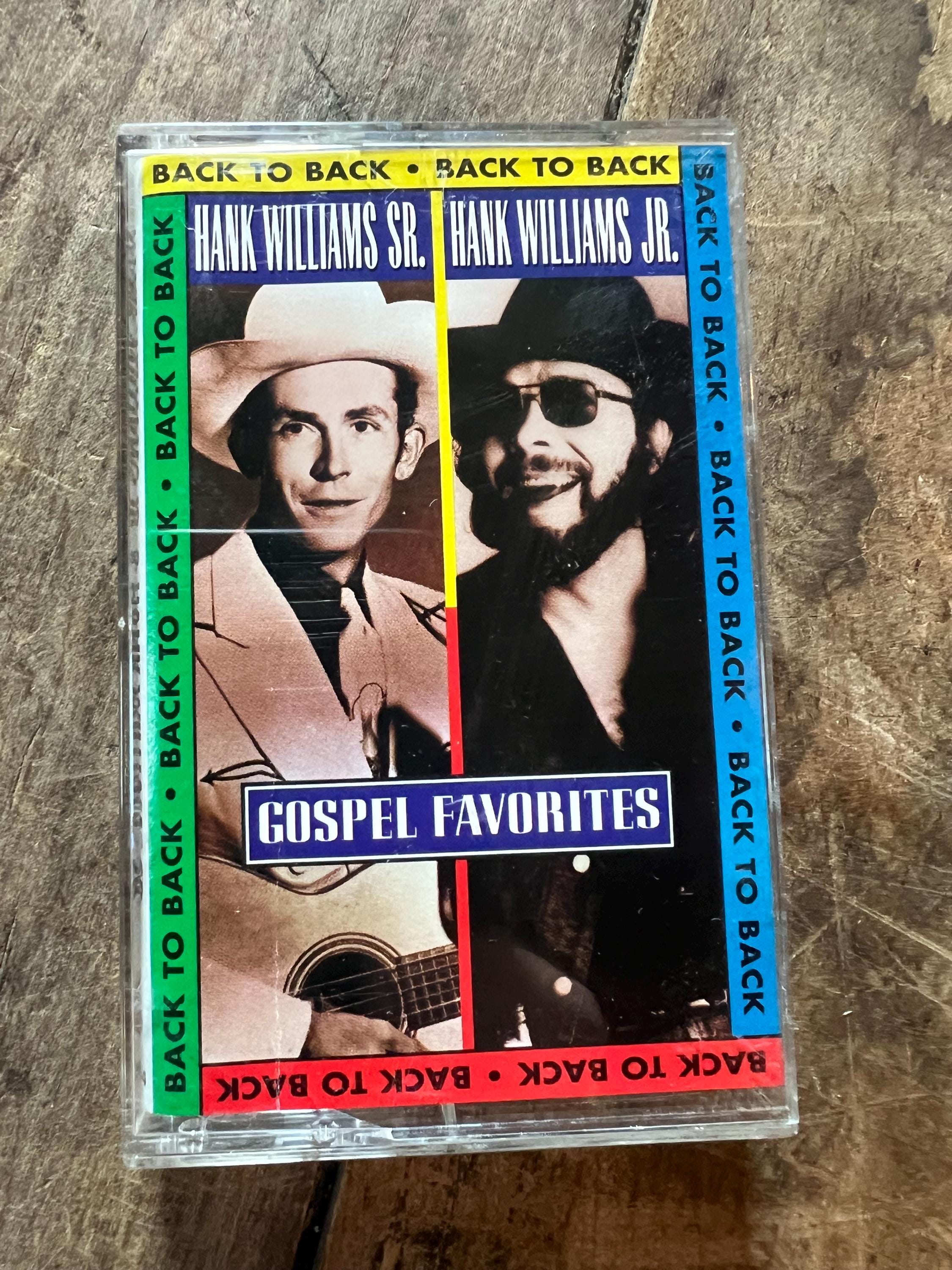 Hank Williams Gospel Cassette Tape: Back to Back Favorites - Rebound Records