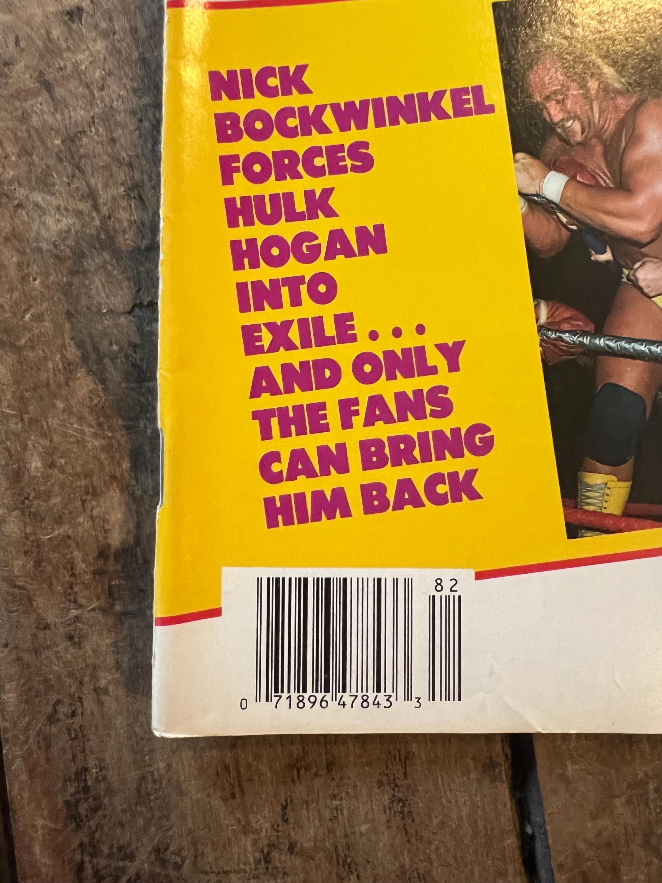 Wrestler Annual Magazine - Summer 1988 - WWF / WWE - Rick Rude Cover & Feature