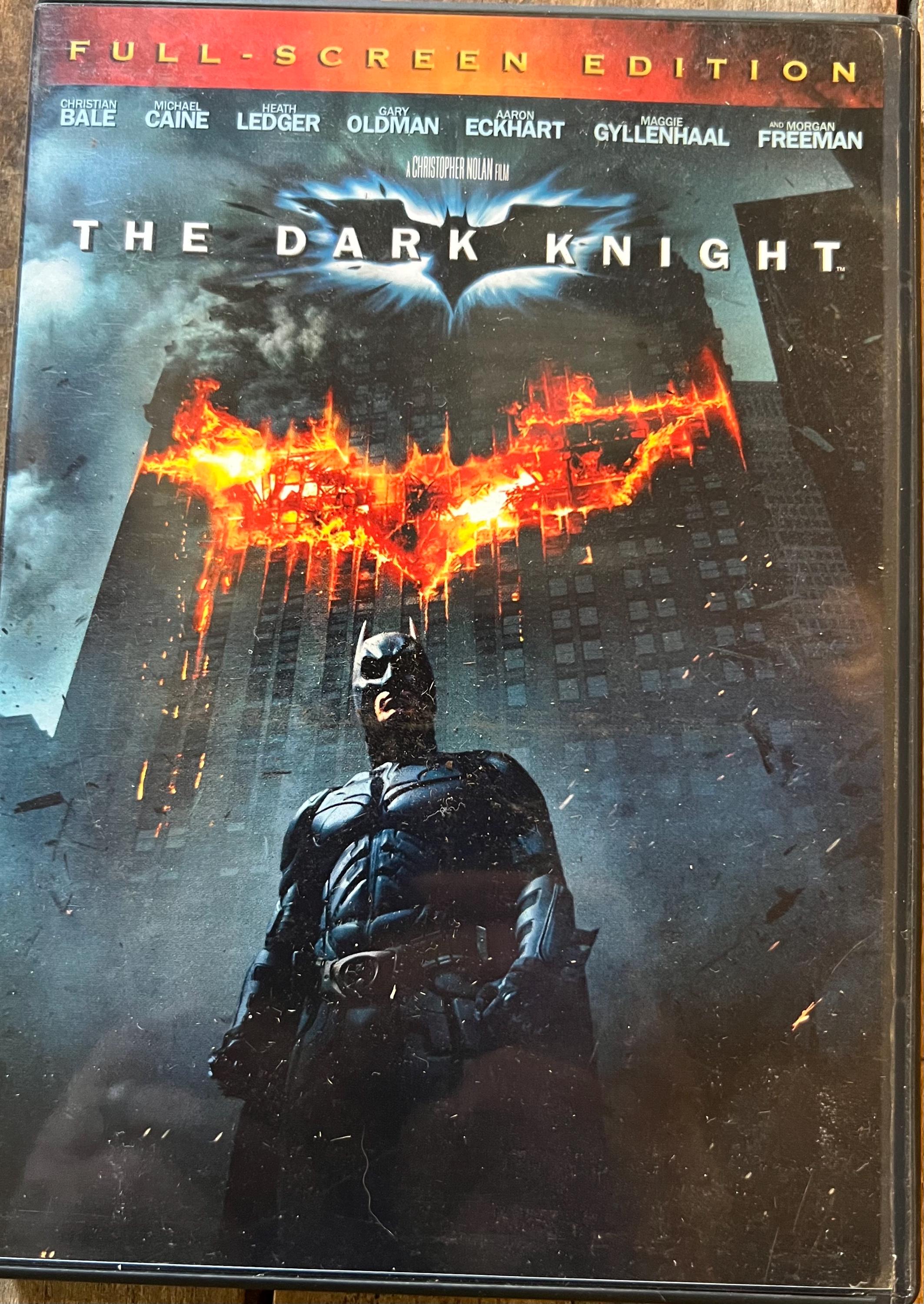 The Dark Knight  ( DVD )  Starring Christian Bale & Heath Ledger