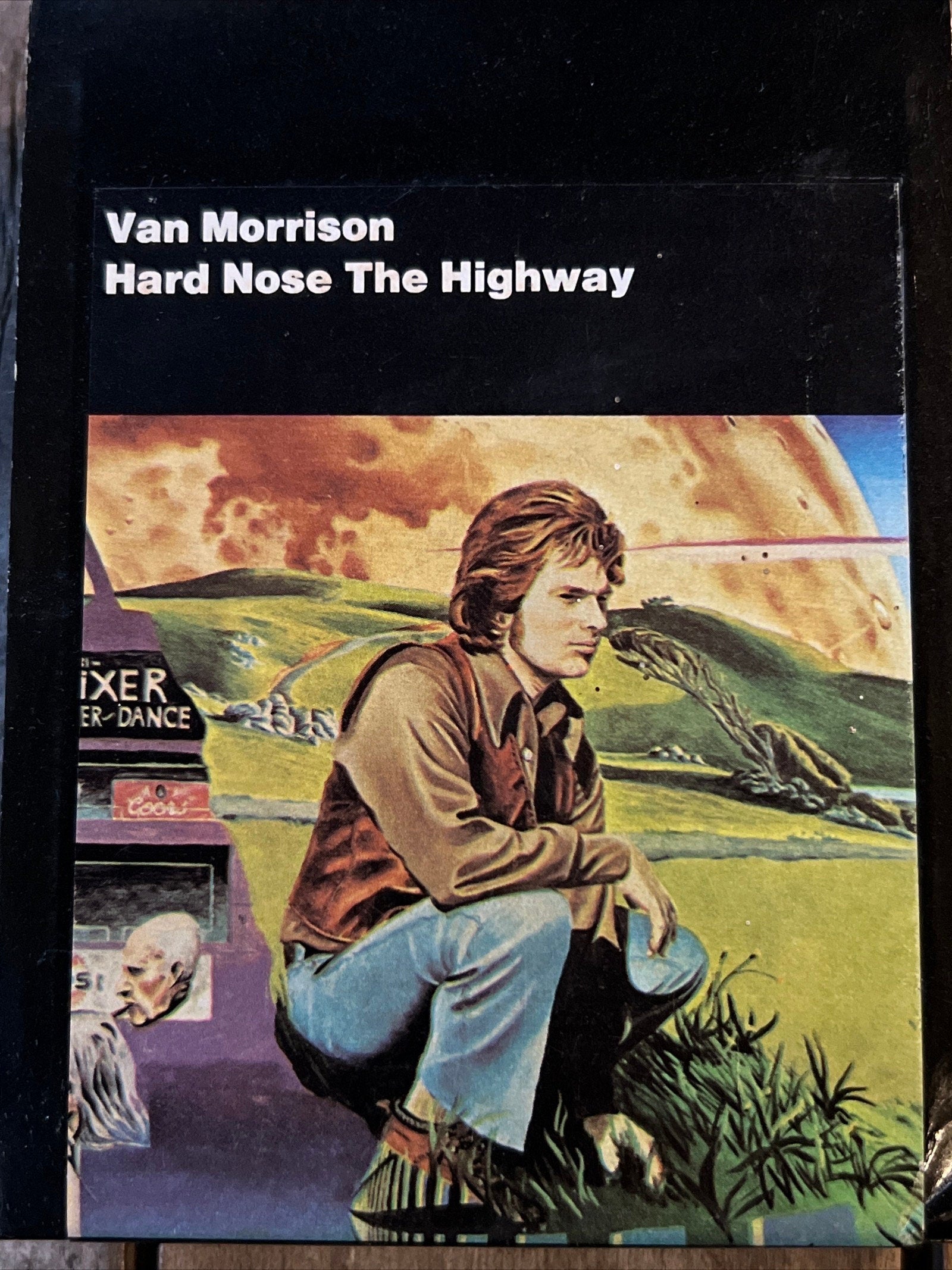 Van Morrison - Hard Nose The Highway - 8 Track Tape & Original Sleeve