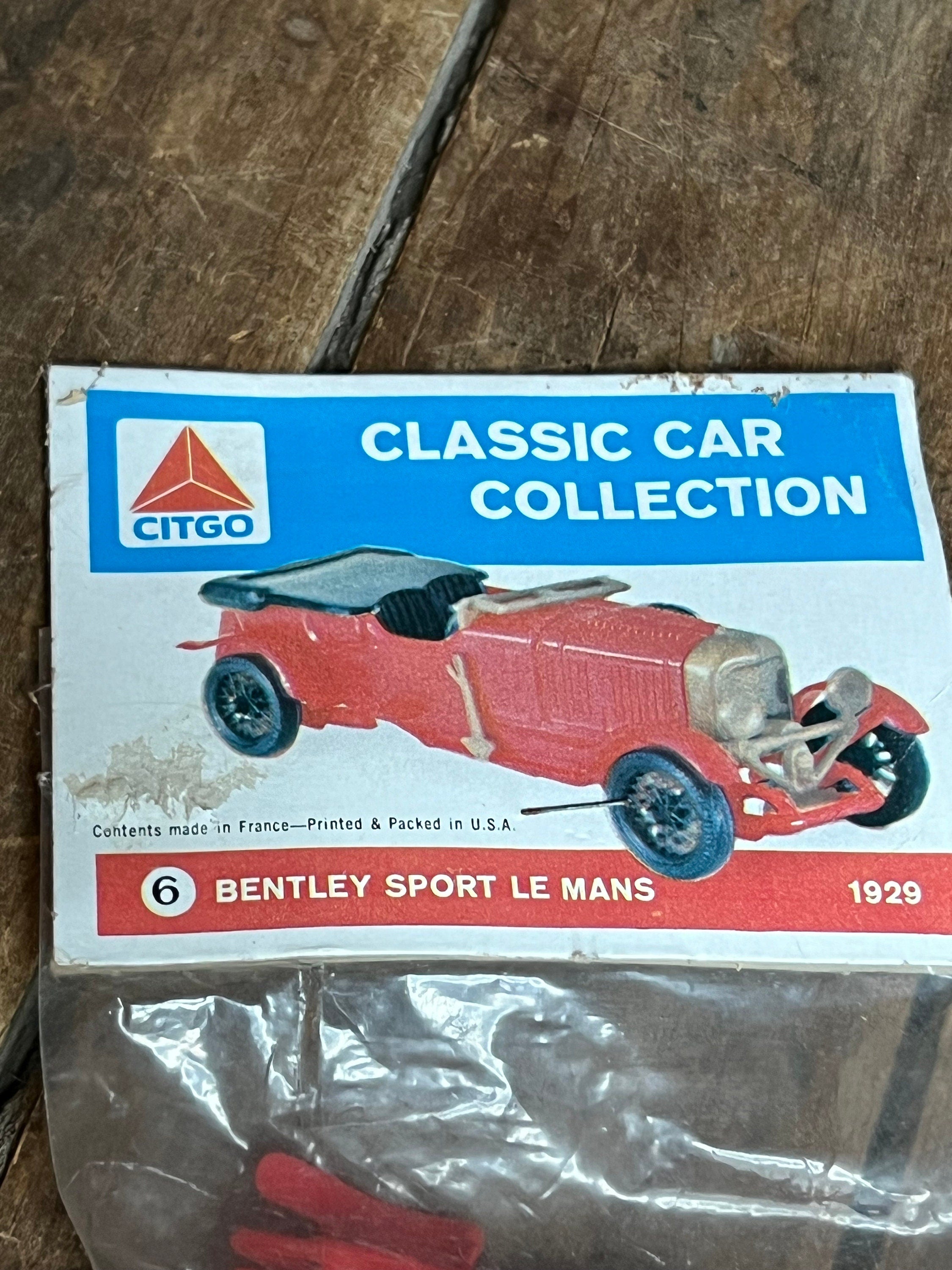 Vintage 1960s Citgo 1929 Bentley Sport Le Mans Model Car - NOS Collectible