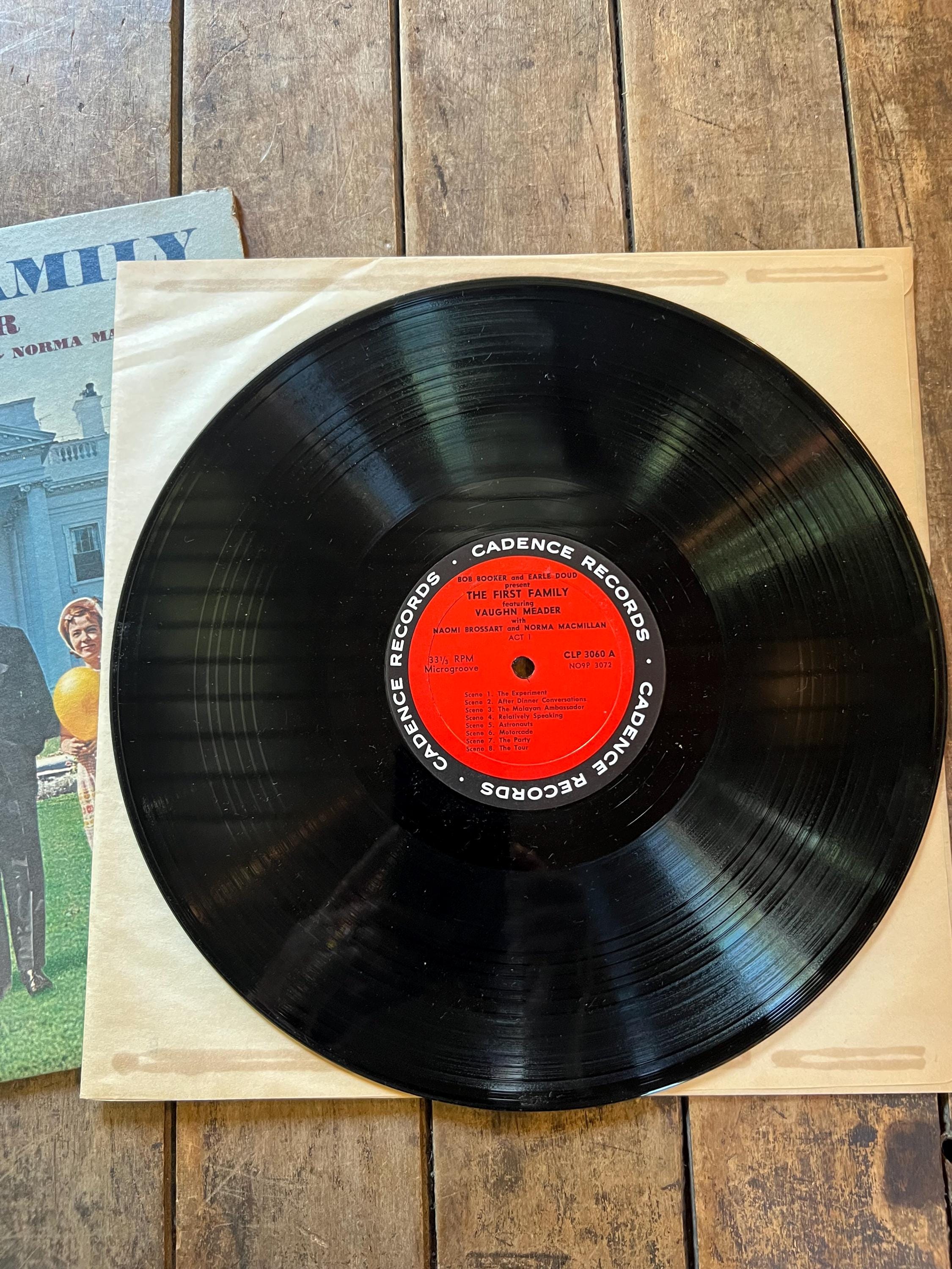 The First Family - 1962 - Original LP Record - Cadence Records - Retro Vinyl Record - Comedy Album