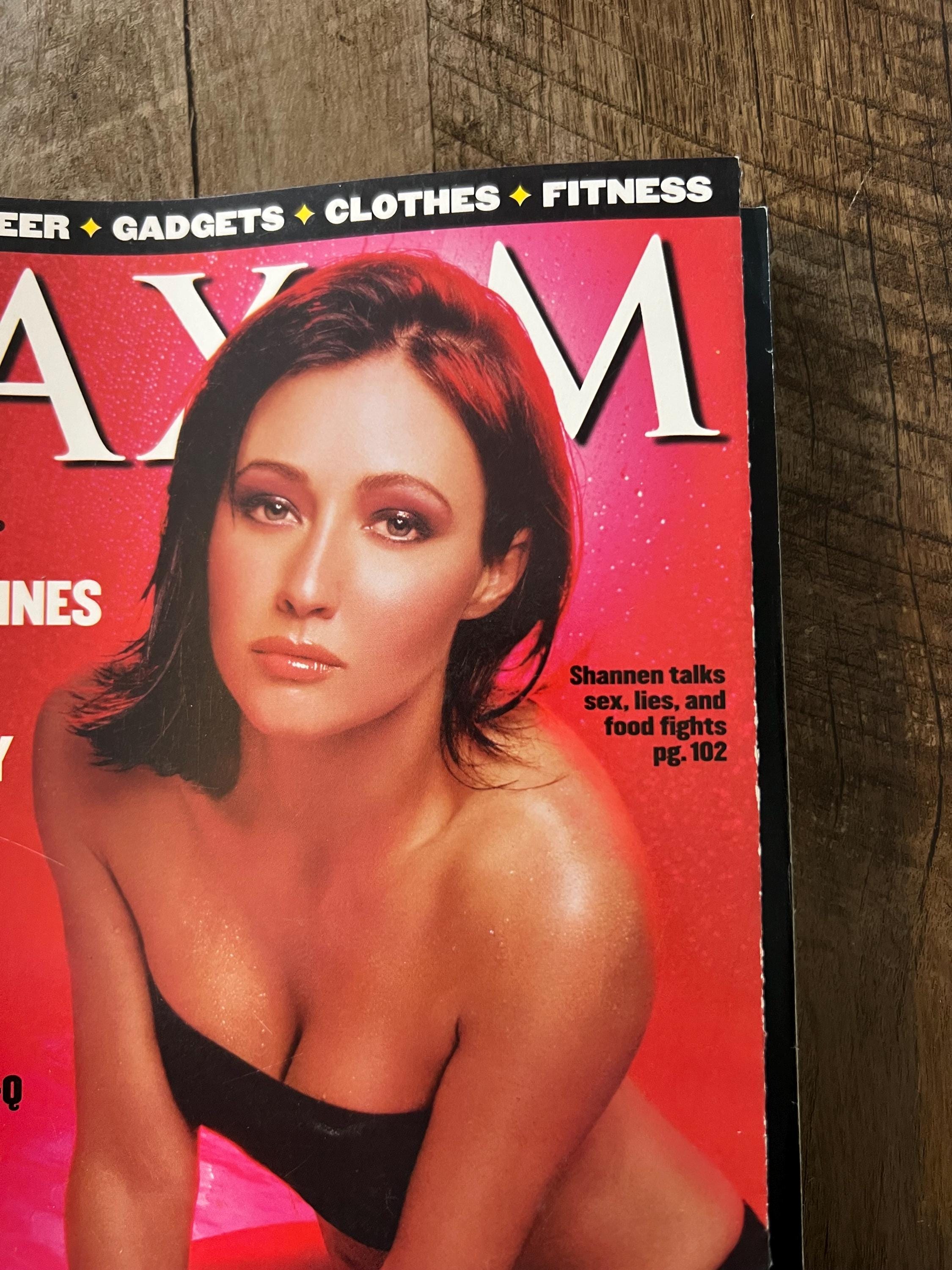 Vintage MAXIM Magazine June 1999: Shannen Doherty Cover