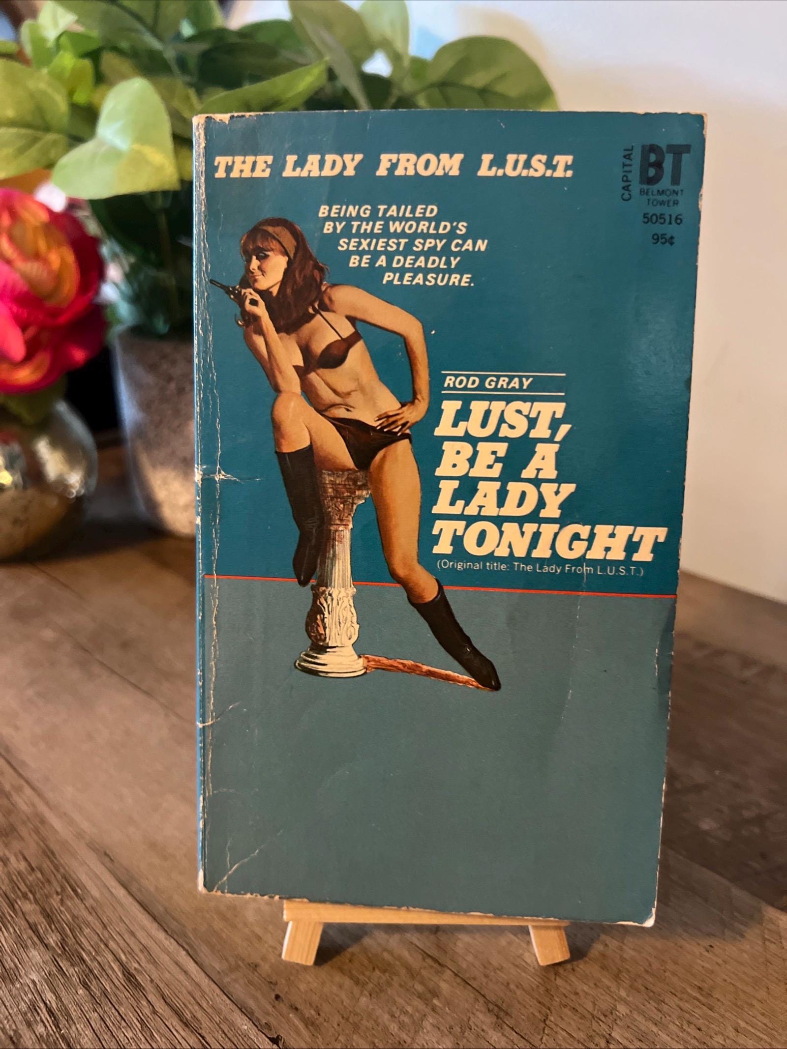 The Lady From L.U.S.T. by Rod Gray, 1973 Belmont Tower Book
