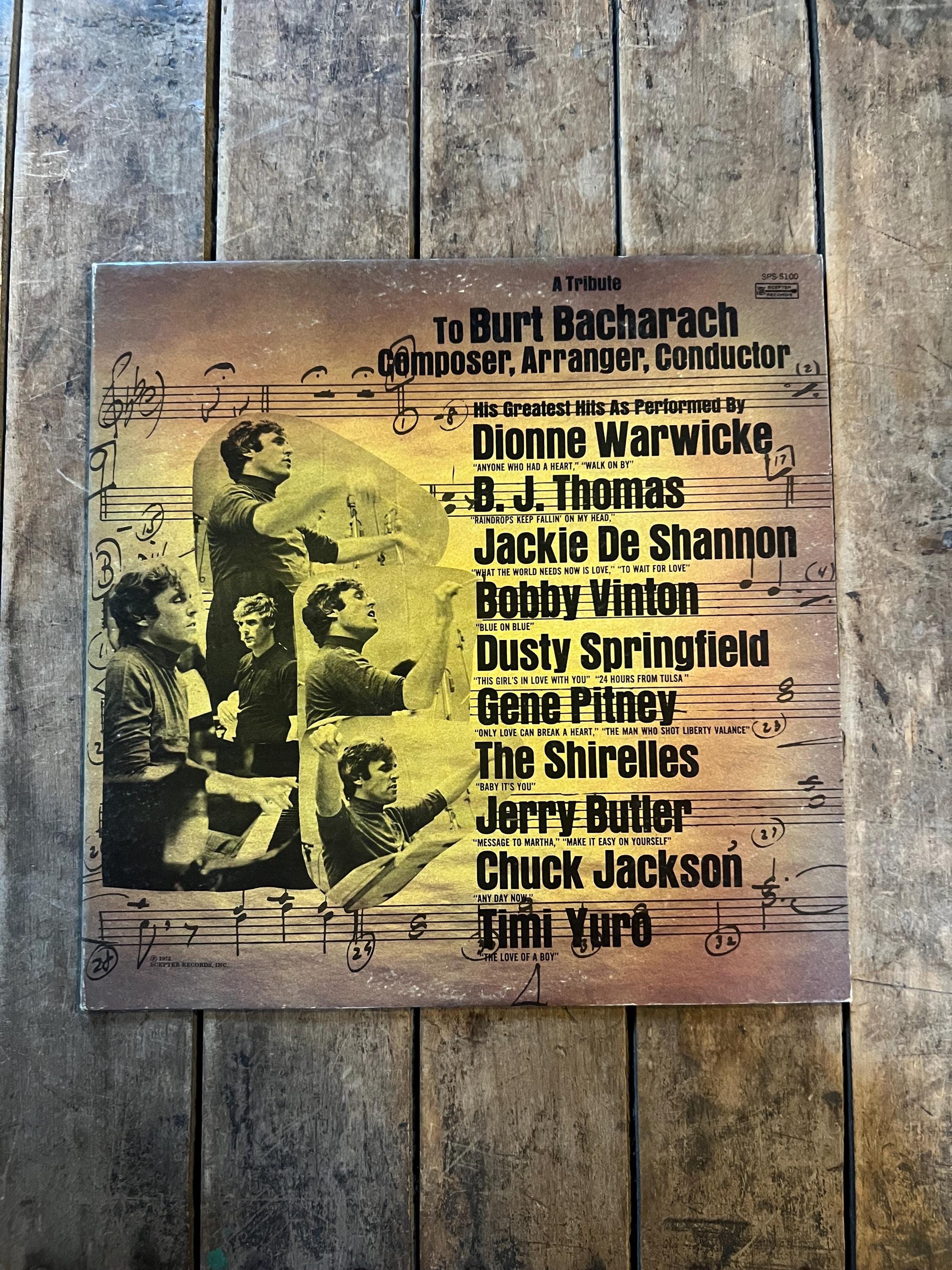 A Tribute to Burt Bacharach - Composer, Arranger, Conductor LP 1972 - Vintage Vinyl - Scepter Records