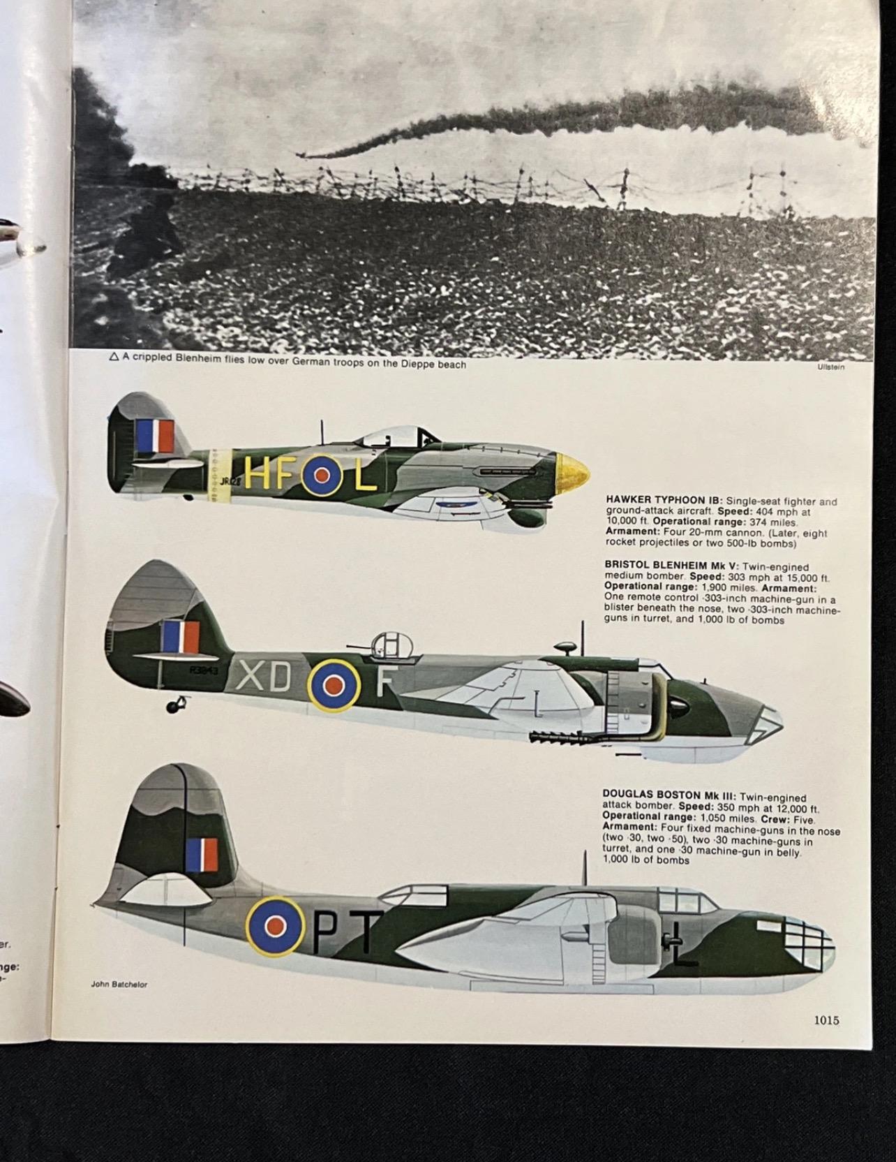 Vintage 1973 History Of The Second World War Magazine Part 37