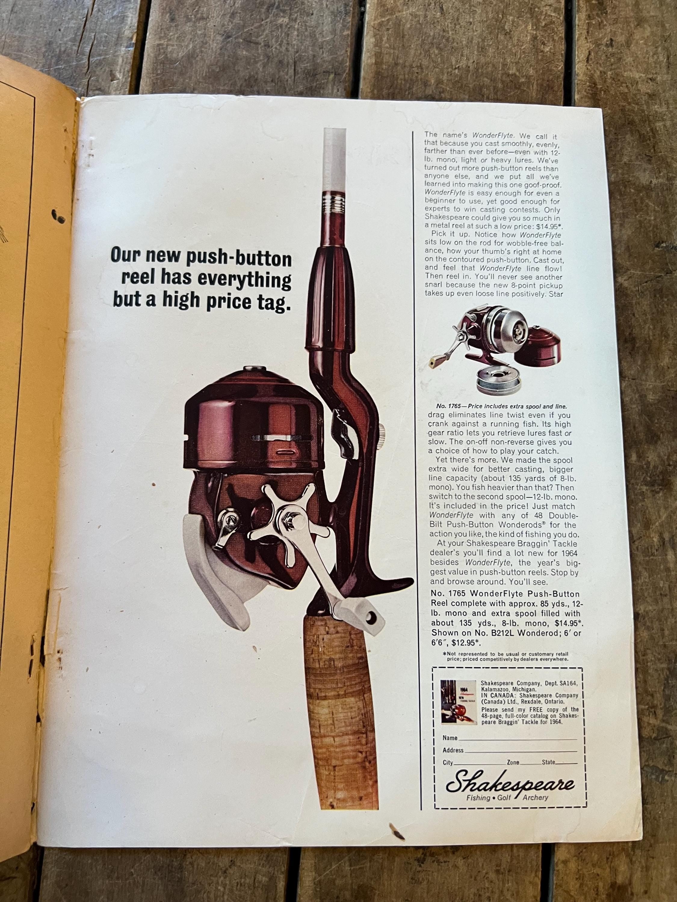 Vintage 1964 Sports Afield Magazine: January Edition