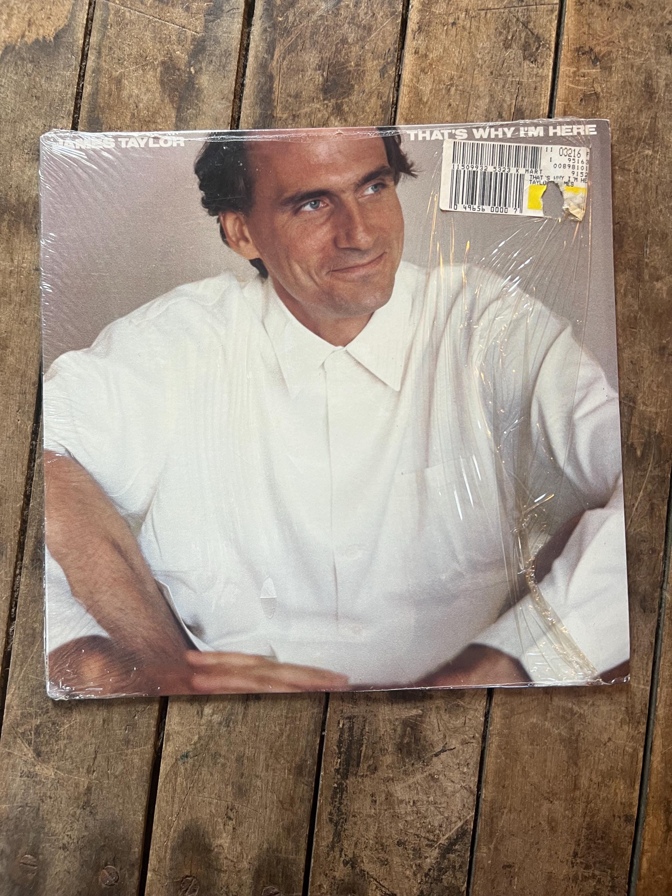 Vintage 1985 James Taylor "That’s Why I’m Here" LP Record