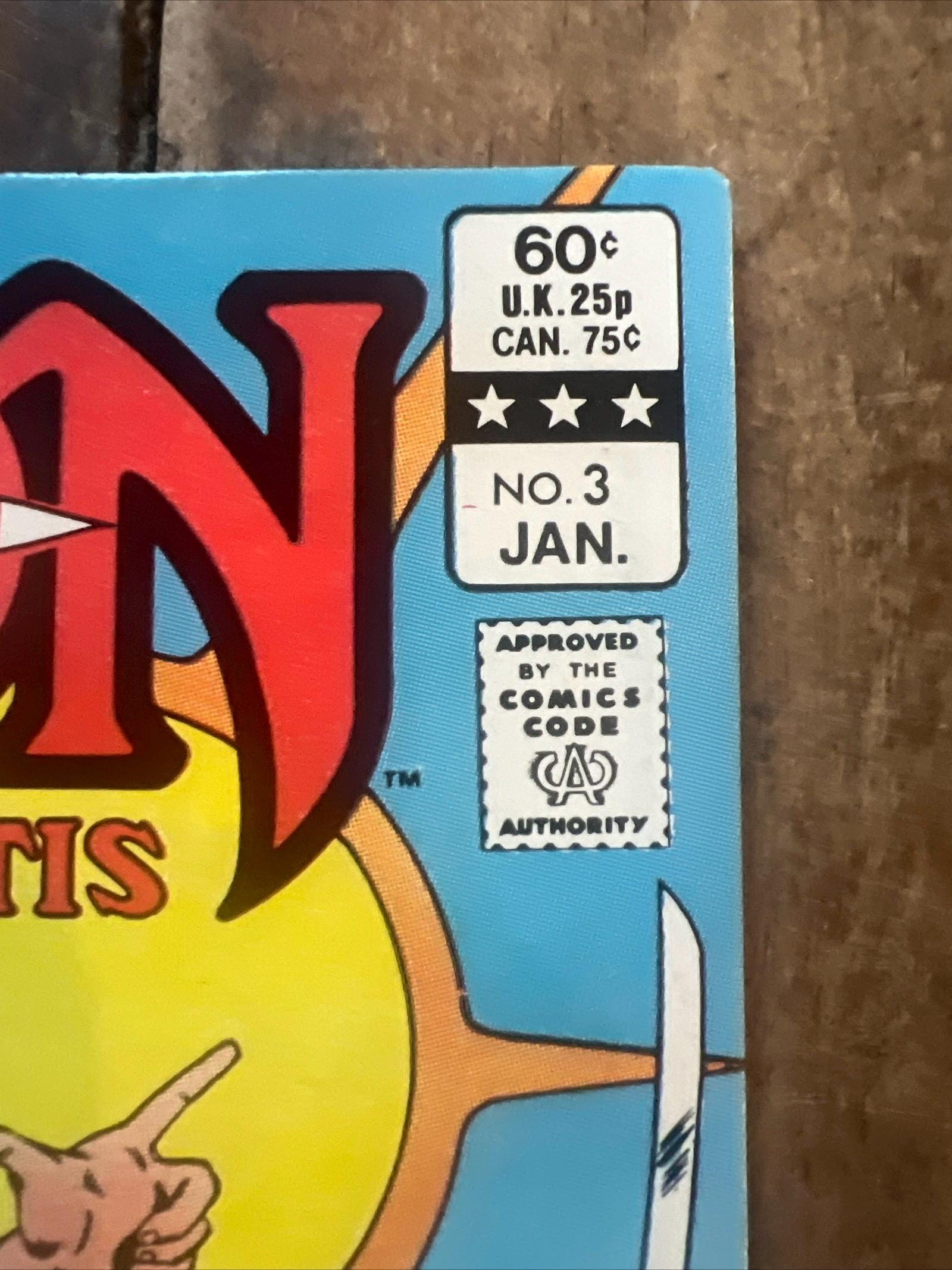 Arion, Lord of Atlantis #3 (1983) Volume 2 - DC Comics - Warner Communications Company