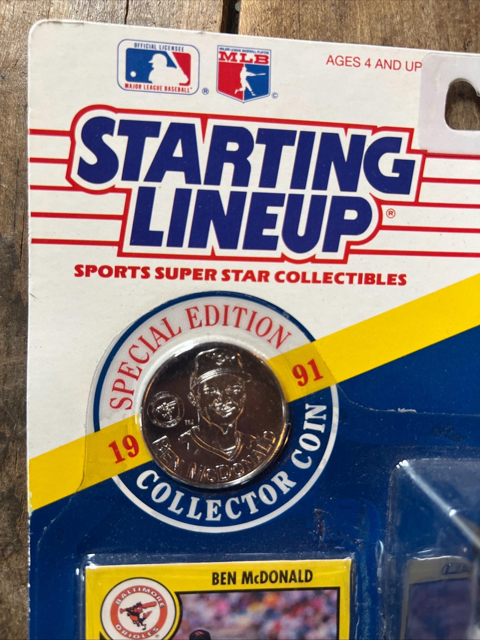 1991 Kenner Starting Lineup Ben McDonald Action Figure - Orioles MLB Collectible