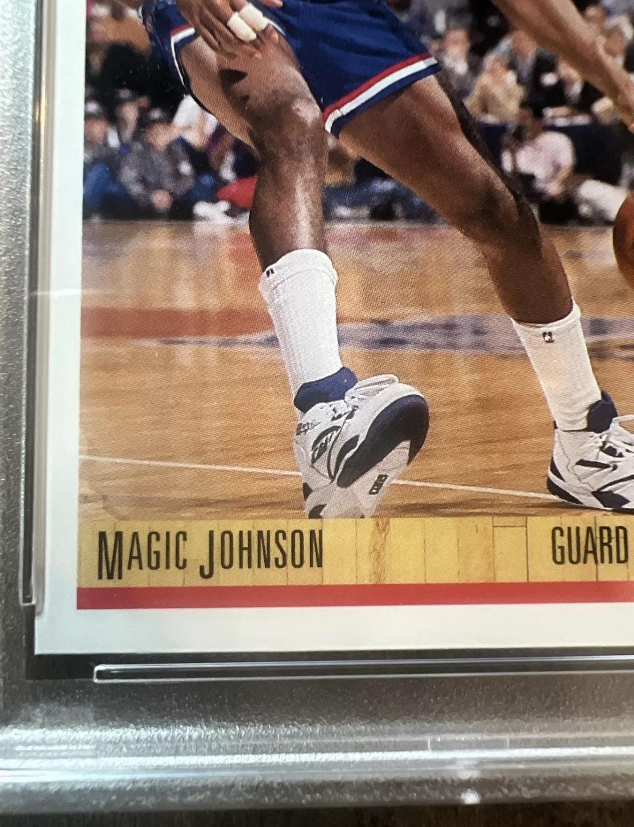 Vintage 1991 Upper Deck Magic Johnson All-Star Card - PSA 8