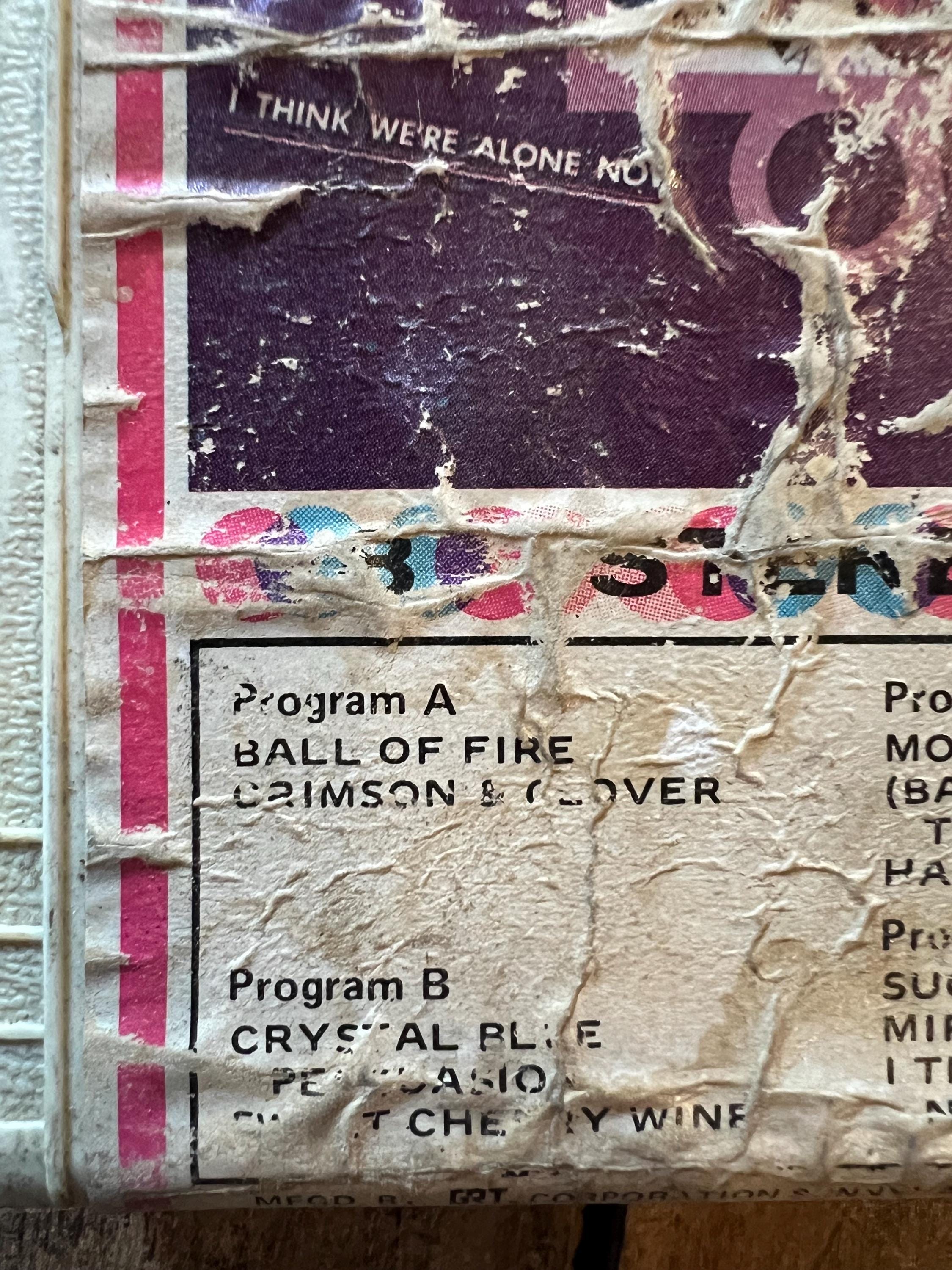 1969 Tommy James & The Shondells 8-Track Tape