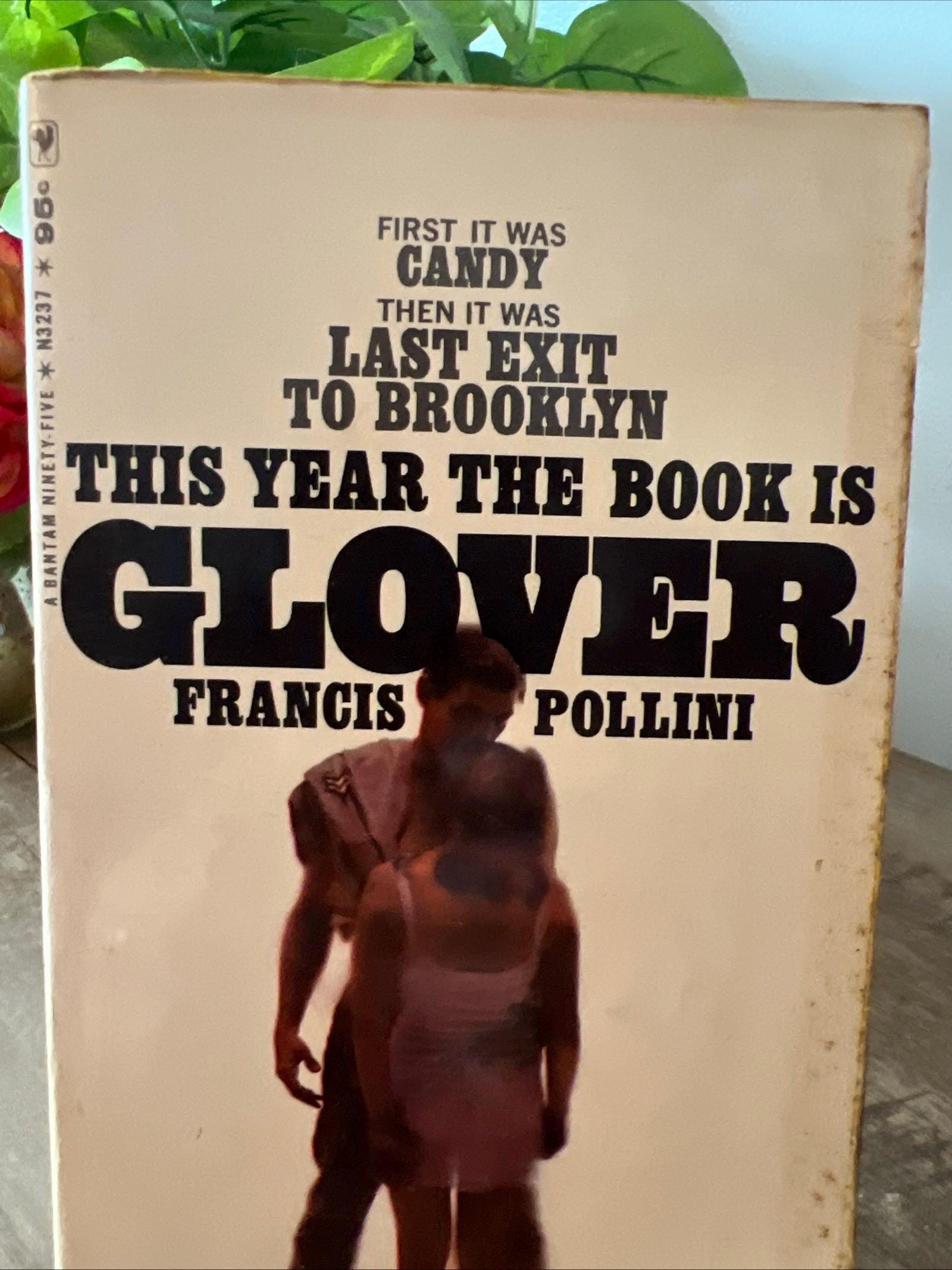 Glover by Francis Pollini ( 1966 Bantam Books Paperback)