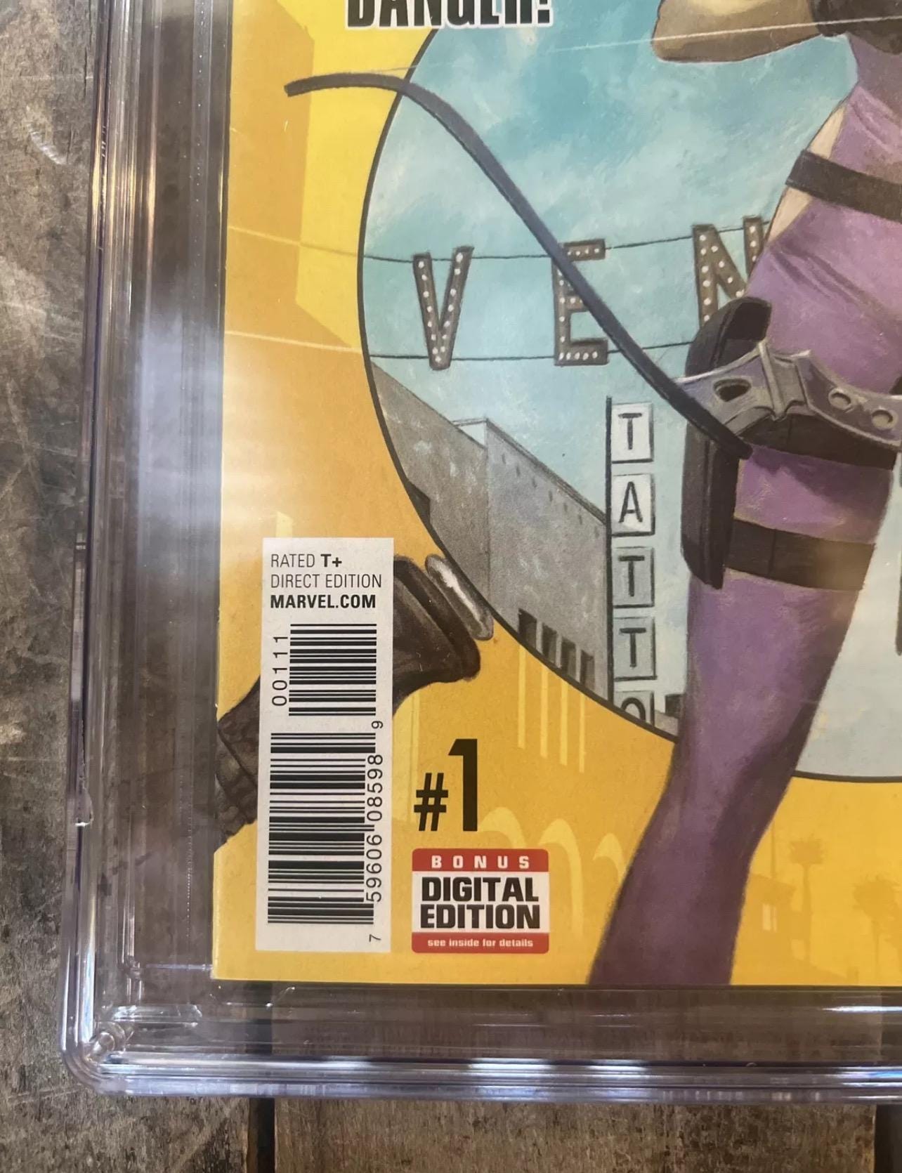 HAWKEYE #1 - Kate Bishop - Marvel Comics - Leonardo Romero art work - CGC Graded 9.6