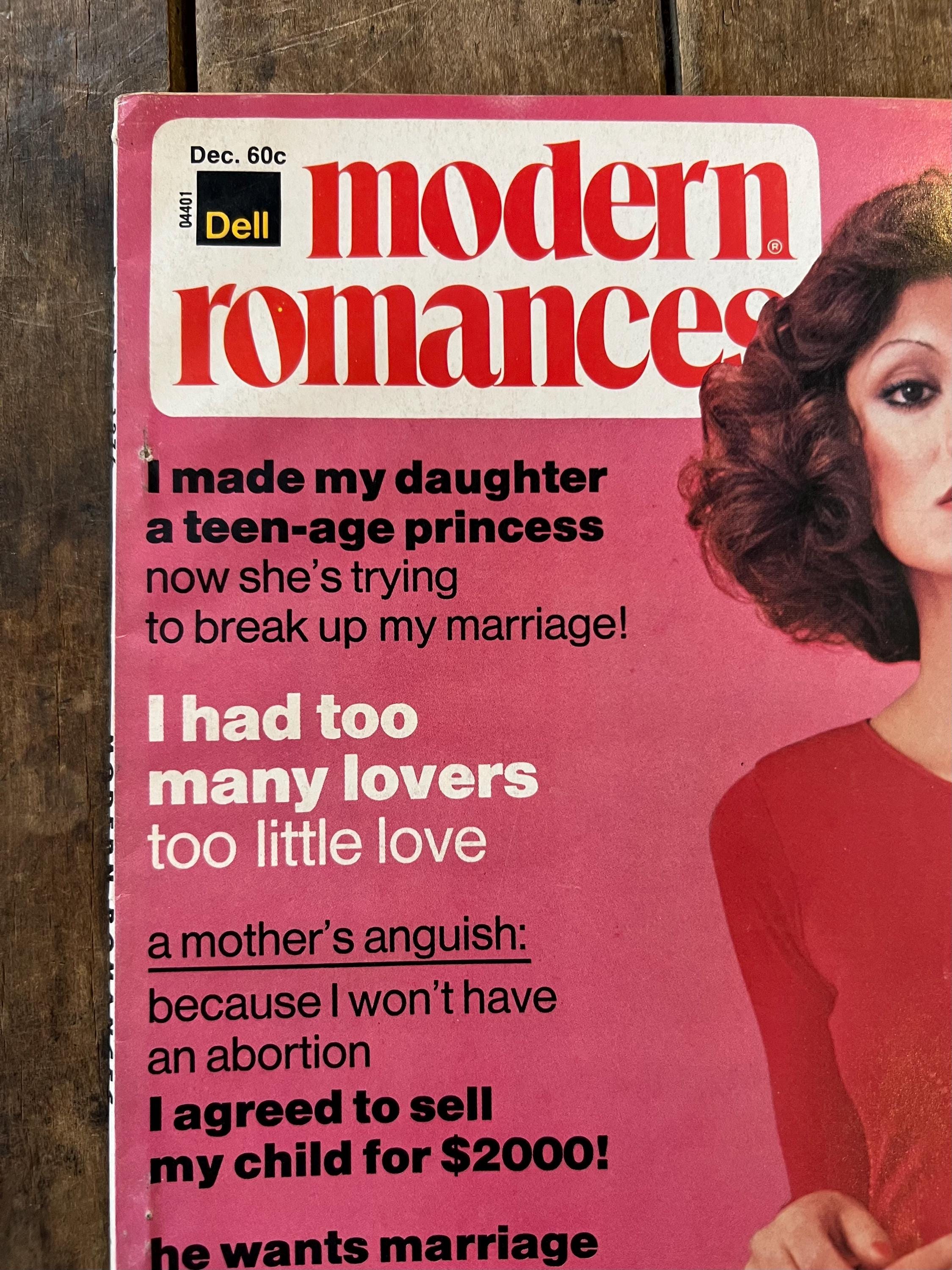 Dell Modern Romances Magazine (December 1976)  Magazine For The Young Homemaker