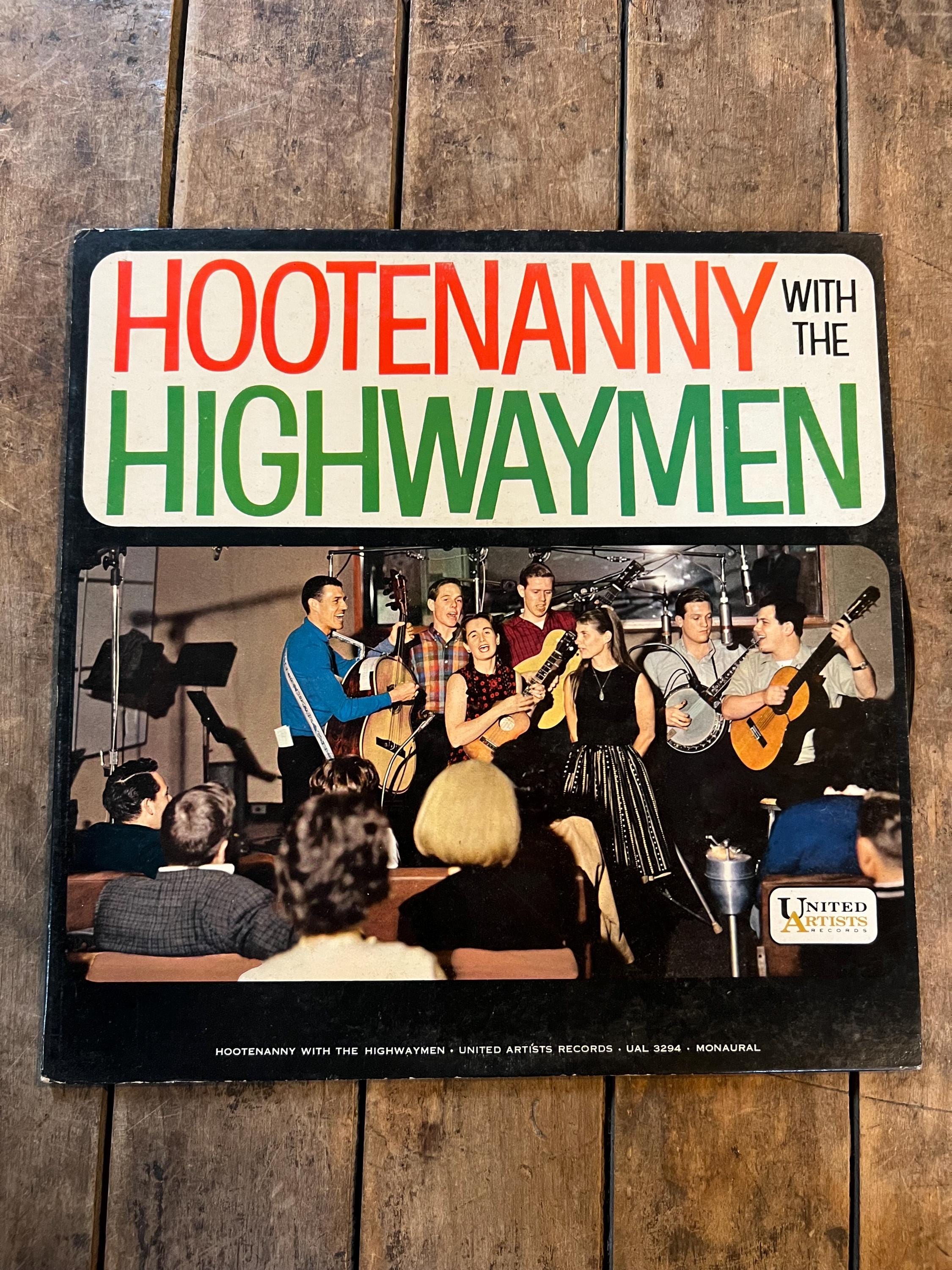 Hootenanny with the Highwaymen - United Artists LP 1963 - Vintage Vinyl Record