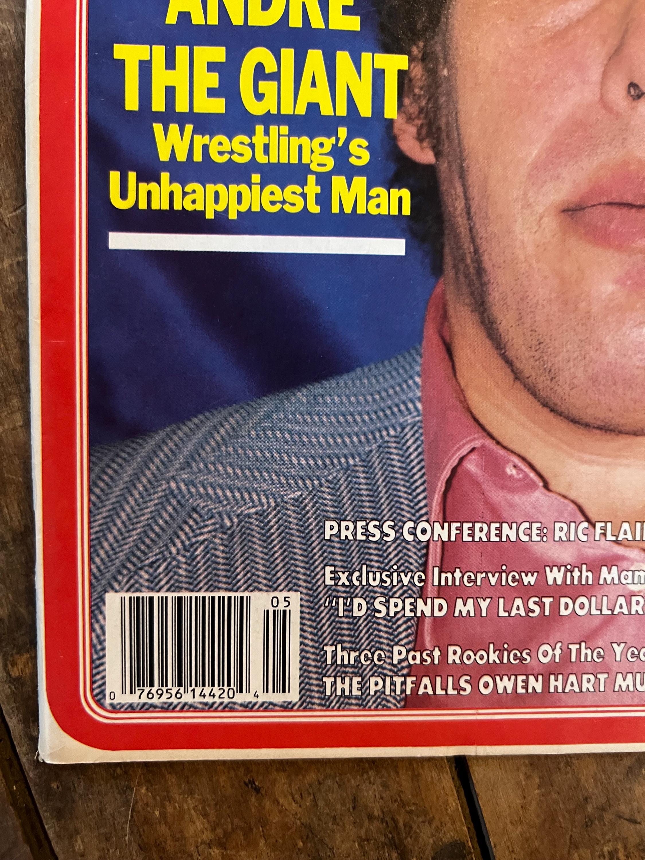 Pro Wrestling Illustrated Magazine  - May 1988- WWF WWE - Andre The Giant