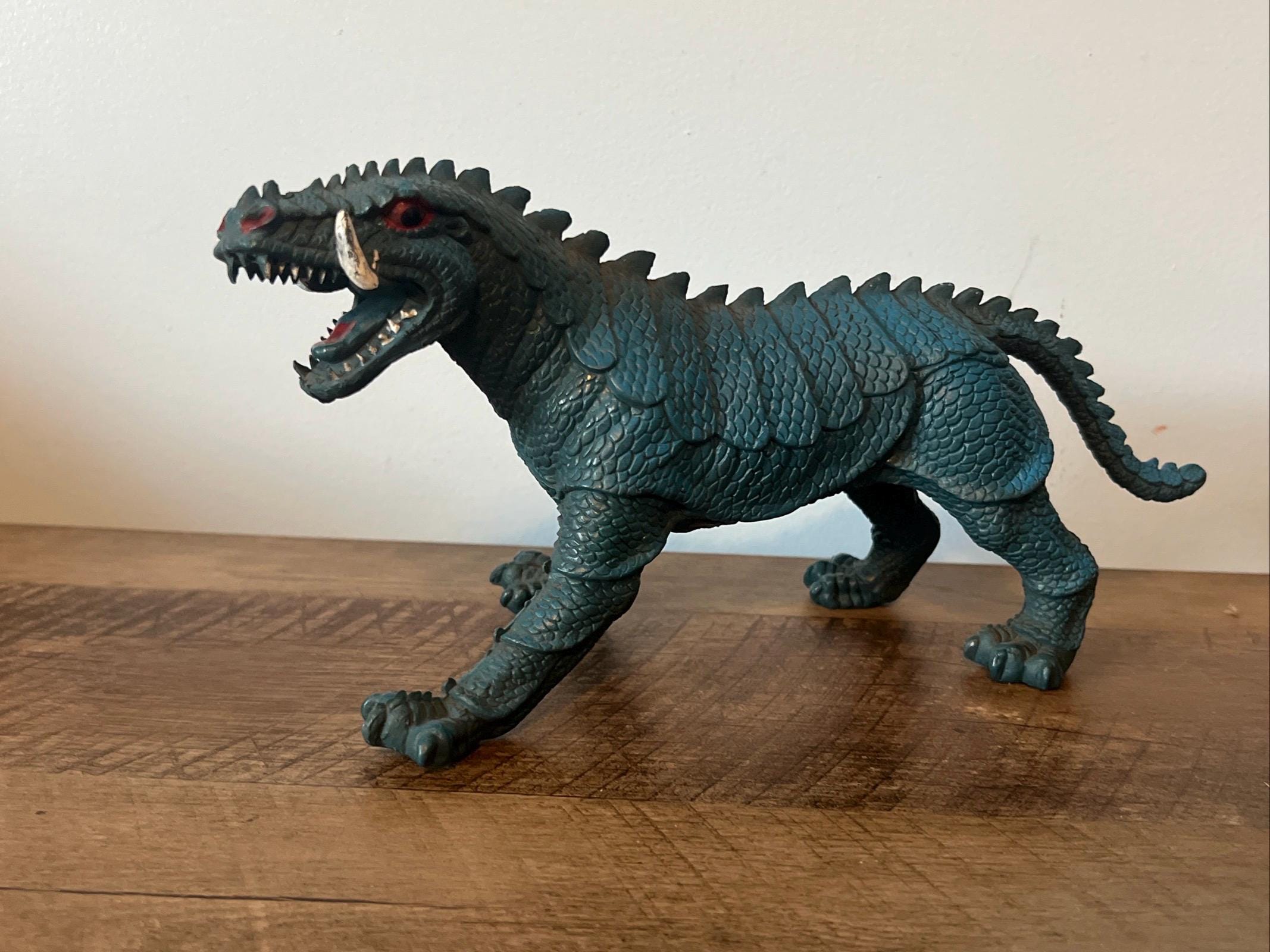 1983 Imperial - Dragons, Knights & Daggers - SABRETOOTH SERPENT Action Figure- Vintage Fantasy Dragon