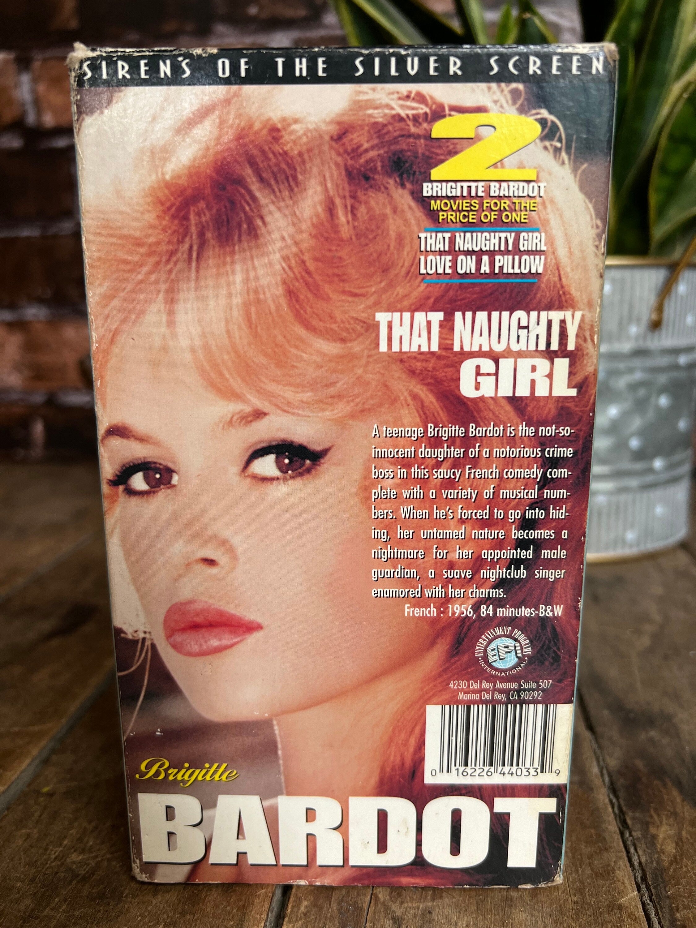 Vintage Bridgette Bardot VHS Double Feature: Sirens of the Silver Screen