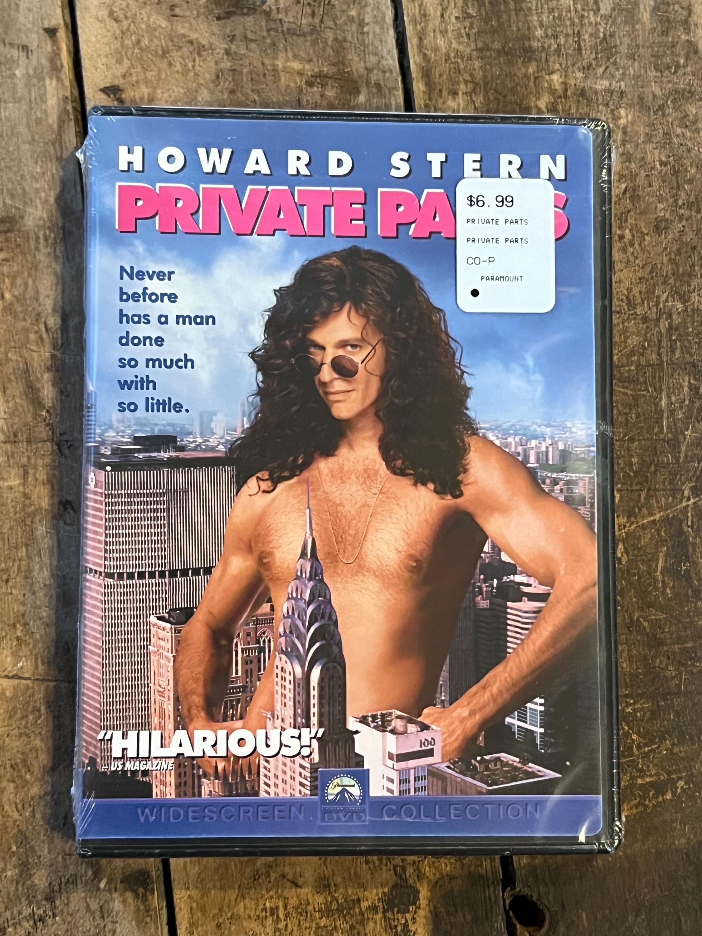 Howard Stern Private Parts ( DVD 1997 ) NOS - New Sealed
