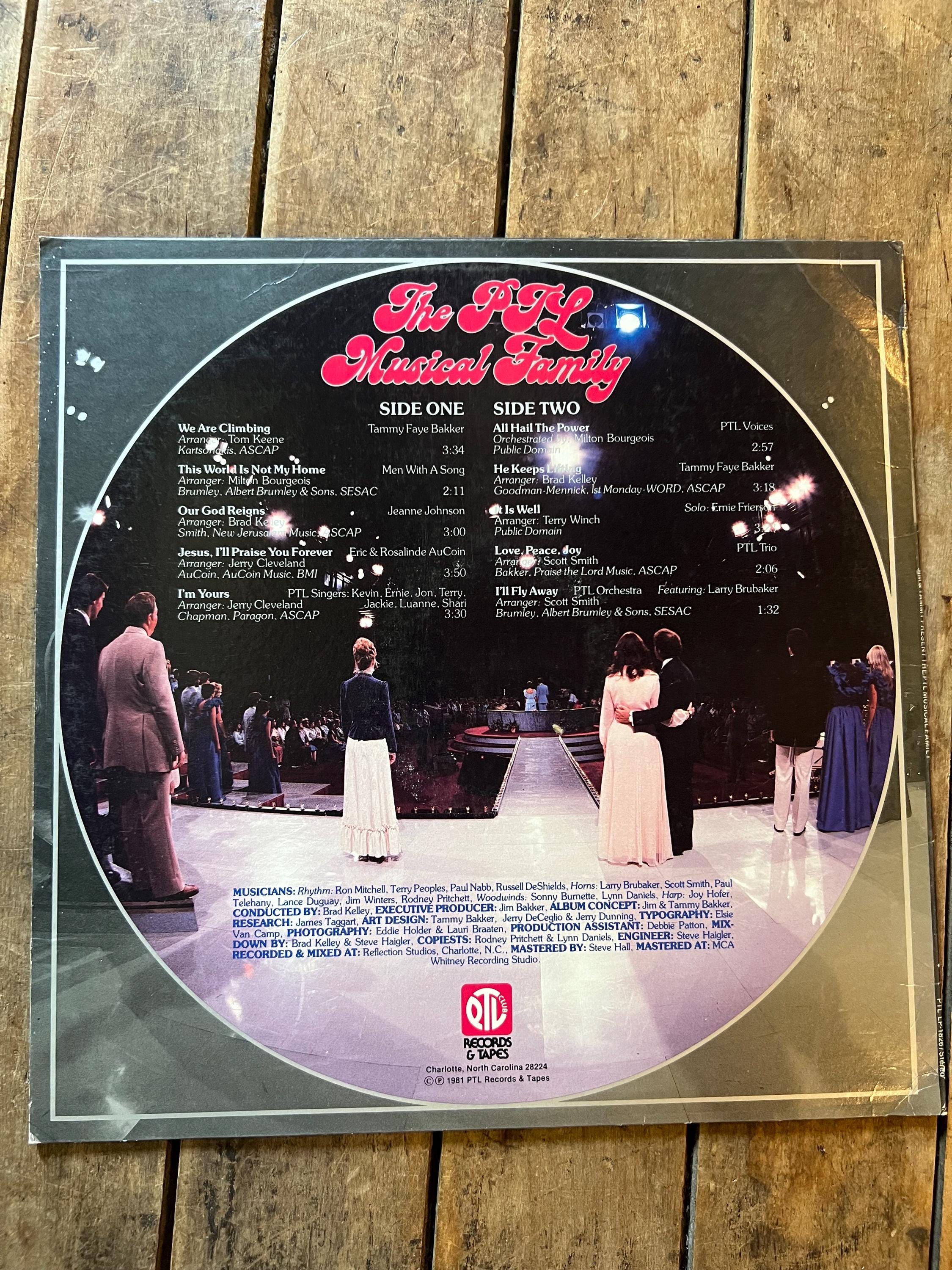 Jim & Tammy - The PTL Musical Family LP: 1981 Gospel Vinyl Record
