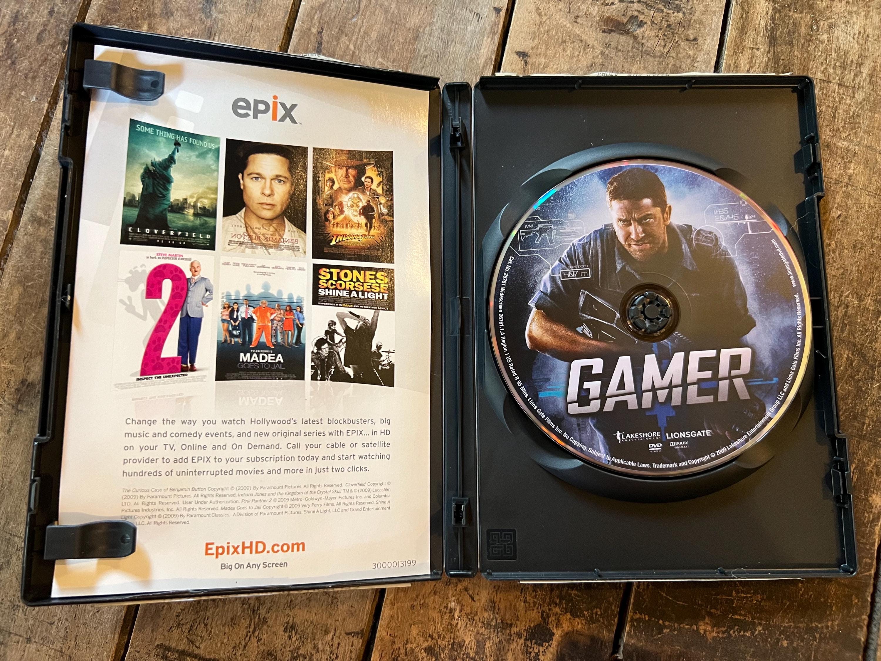 Gamer ( DVD  ) Sci-Fi / Action Starring - Gerard Butler & Ludacris