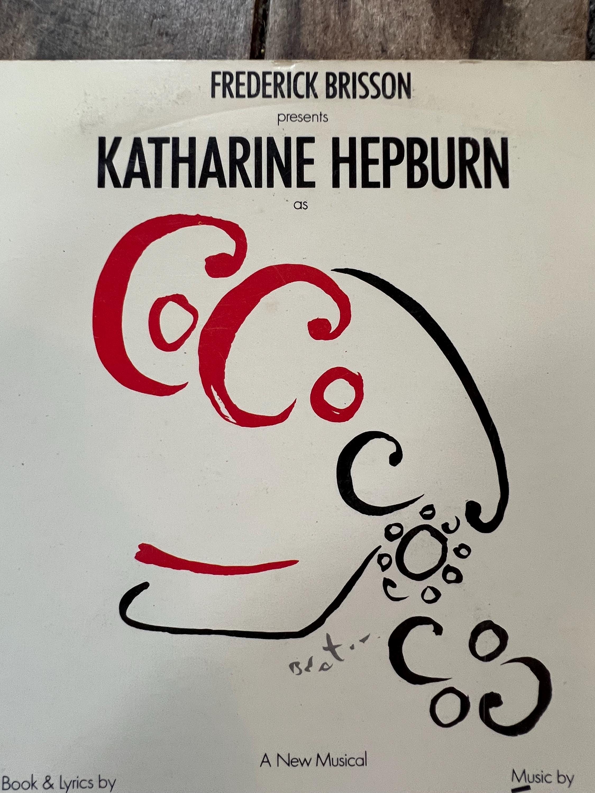 Katharine Hepburn as CoCo - 1972 Broadway Cast LP Record