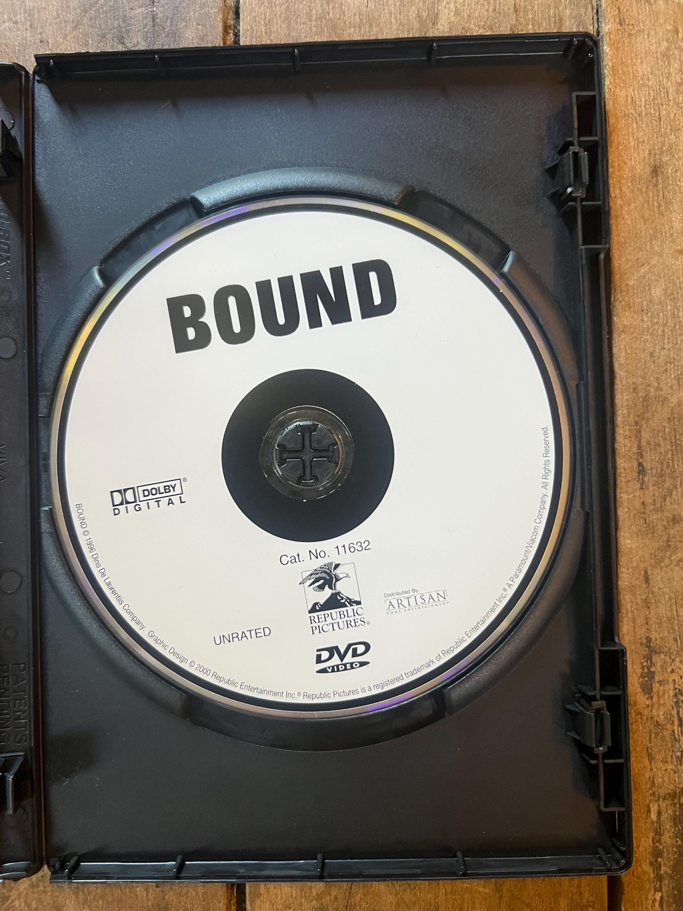 Bound - Thriller / Crime DVD - Starring Jennifer Tilly & Gina Gershon - Spelling Films (1996)